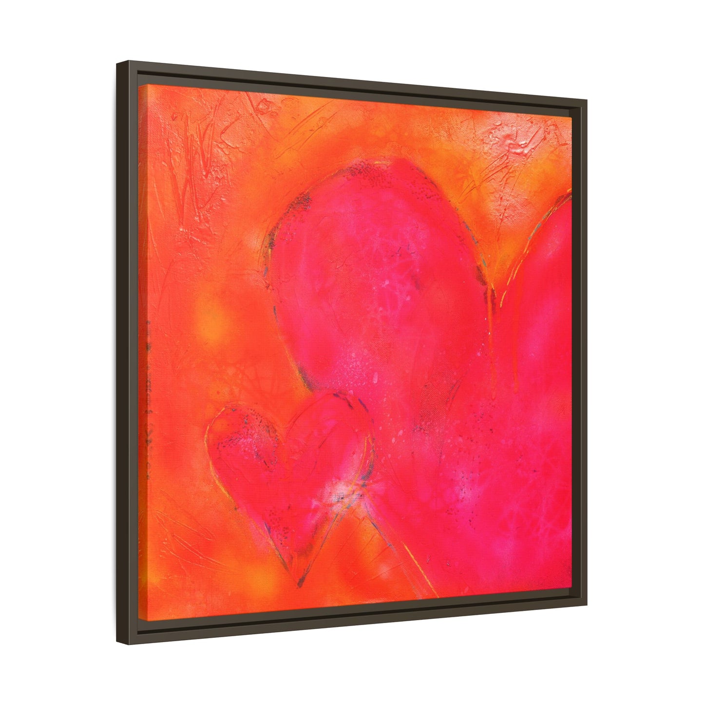 Enchanted Euphoria - Gallery Canvas Wraps, Square Frame Home Decor, Matte Print, Framed Multi-color Poster, Celestial Artwork