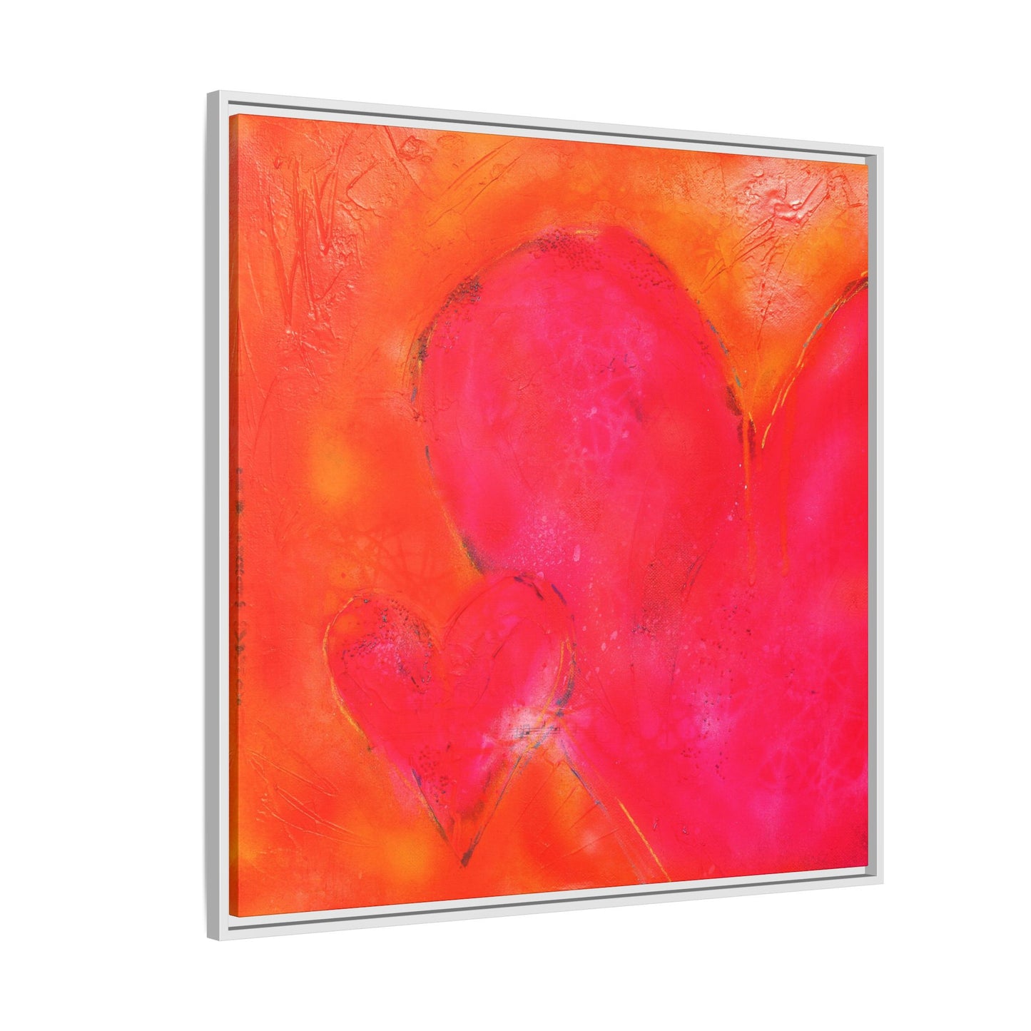 Enchanted Euphoria - Gallery Canvas Wraps, Square Frame Home Decor, Matte Print, Framed Multi-color Poster, Celestial Artwork