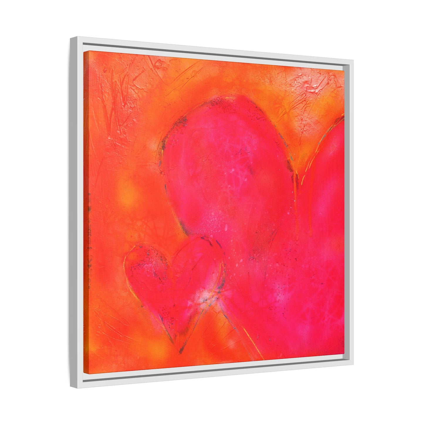 Enchanted Euphoria - Gallery Canvas Wraps, Square Frame Home Decor, Matte Print, Framed Multi-color Poster, Celestial Artwork