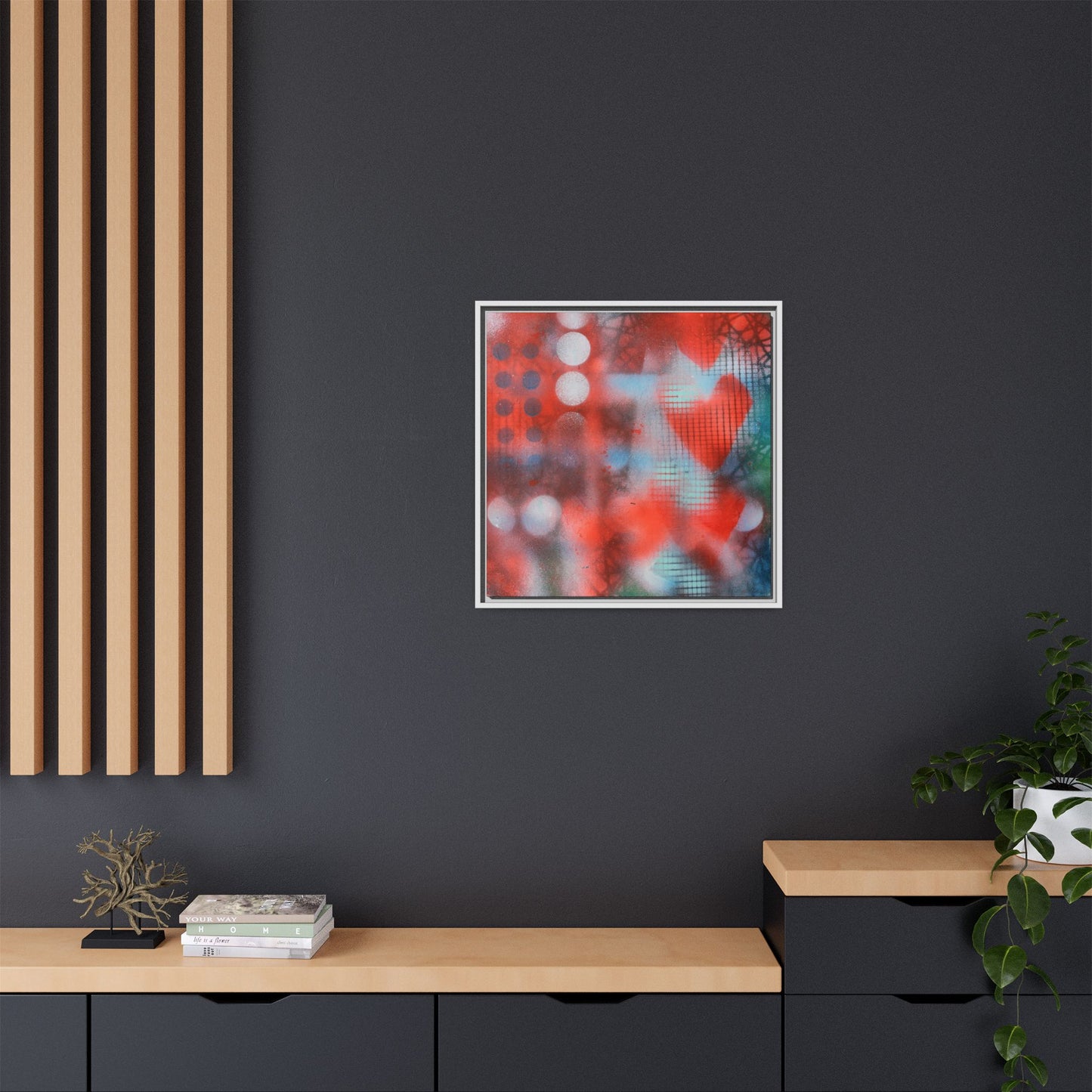 Celestial Serenade - Gallery Canvas Wraps, Square Frame