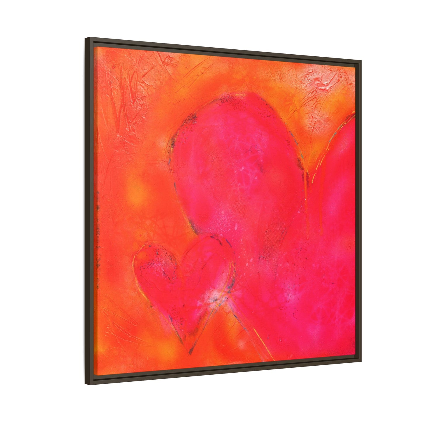 Enchanted Euphoria - Gallery Canvas Wraps, Square Frame Home Decor, Matte Print, Framed Multi-color Poster, Celestial Artwork