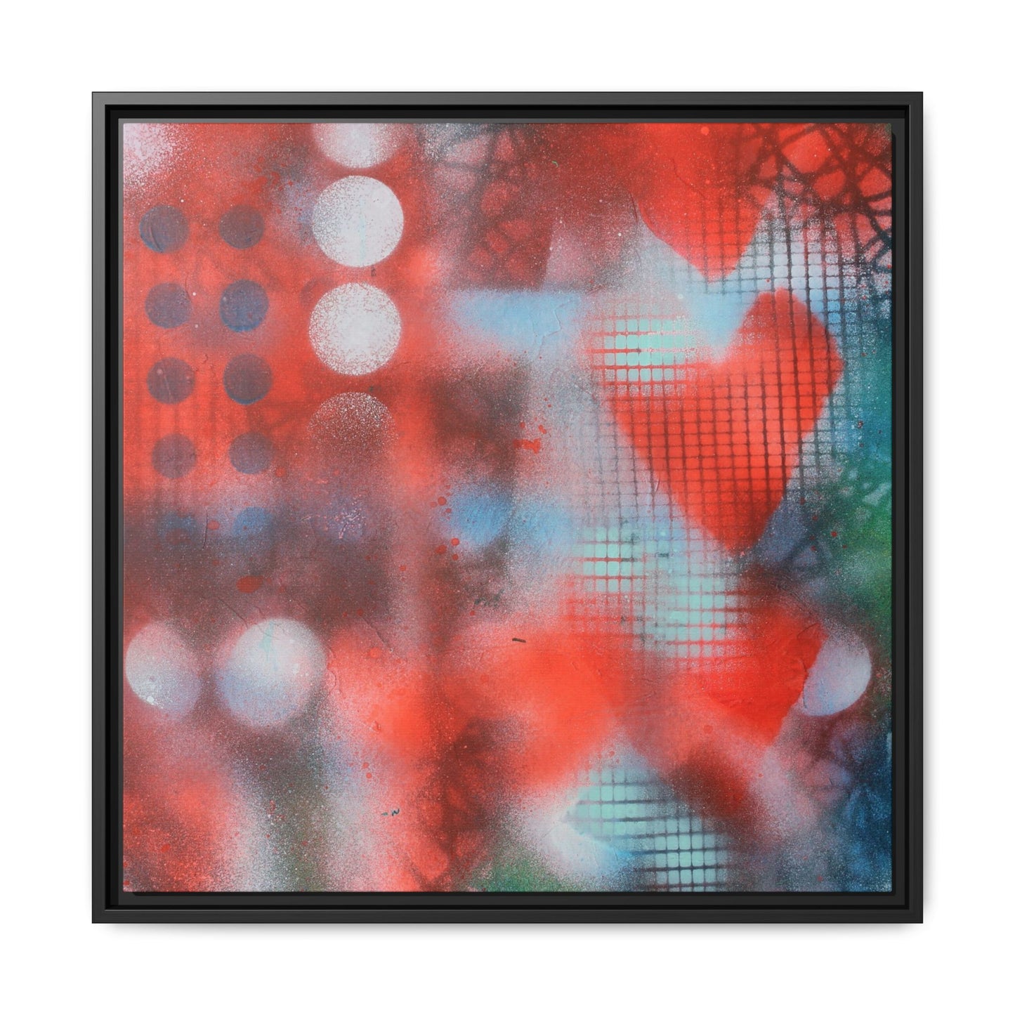 Celestial Serenade - Gallery Canvas Wraps, Square Frame