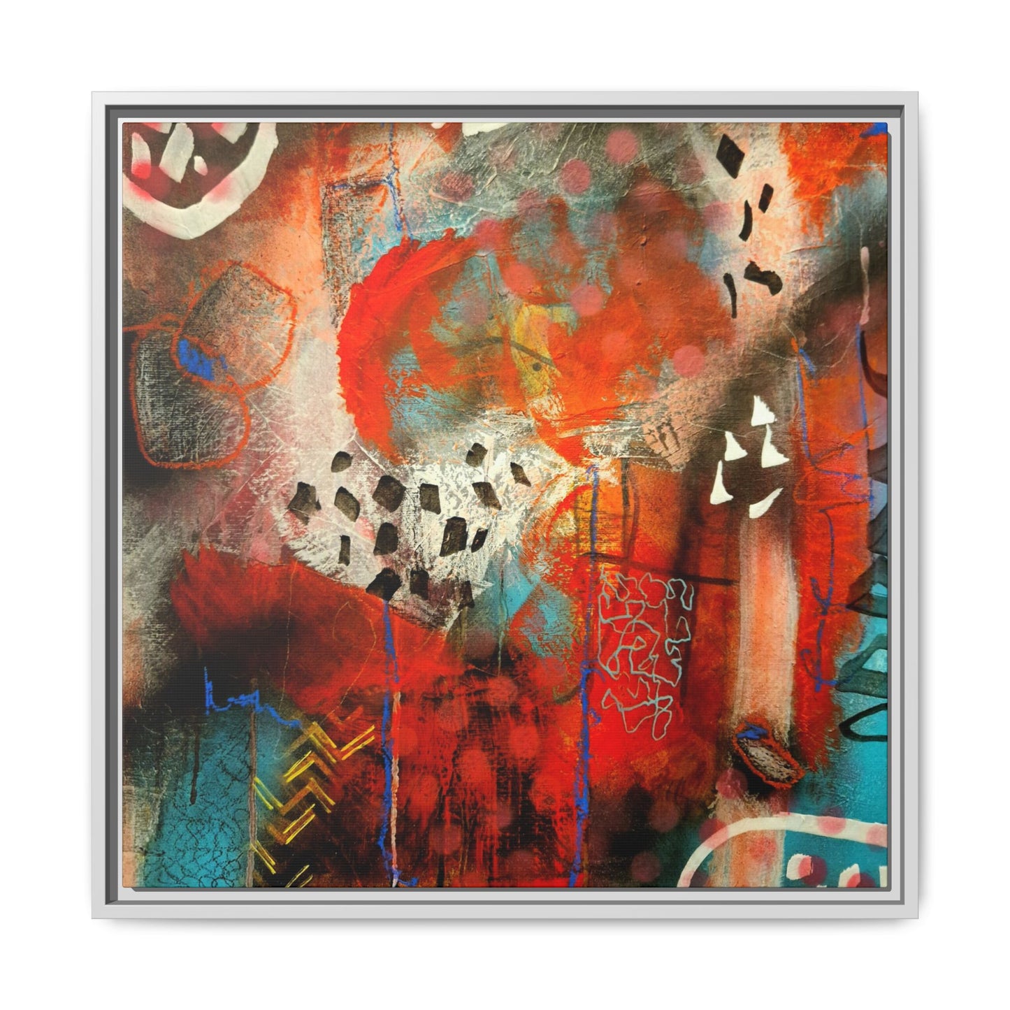 In3go - Gallery Canvas Wraps, Square Frame