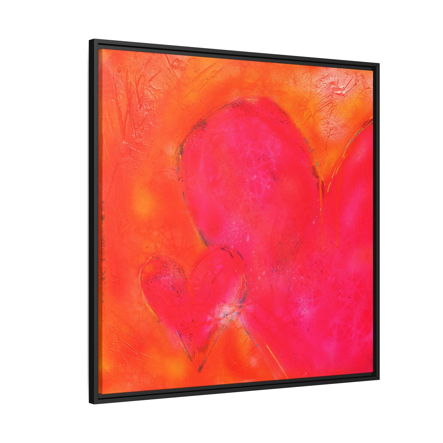 Enchanted Euphoria - Gallery Canvas Wraps, Square Frame Home Decor, Matte Print, Framed Multi-color Poster, Celestial Artwork