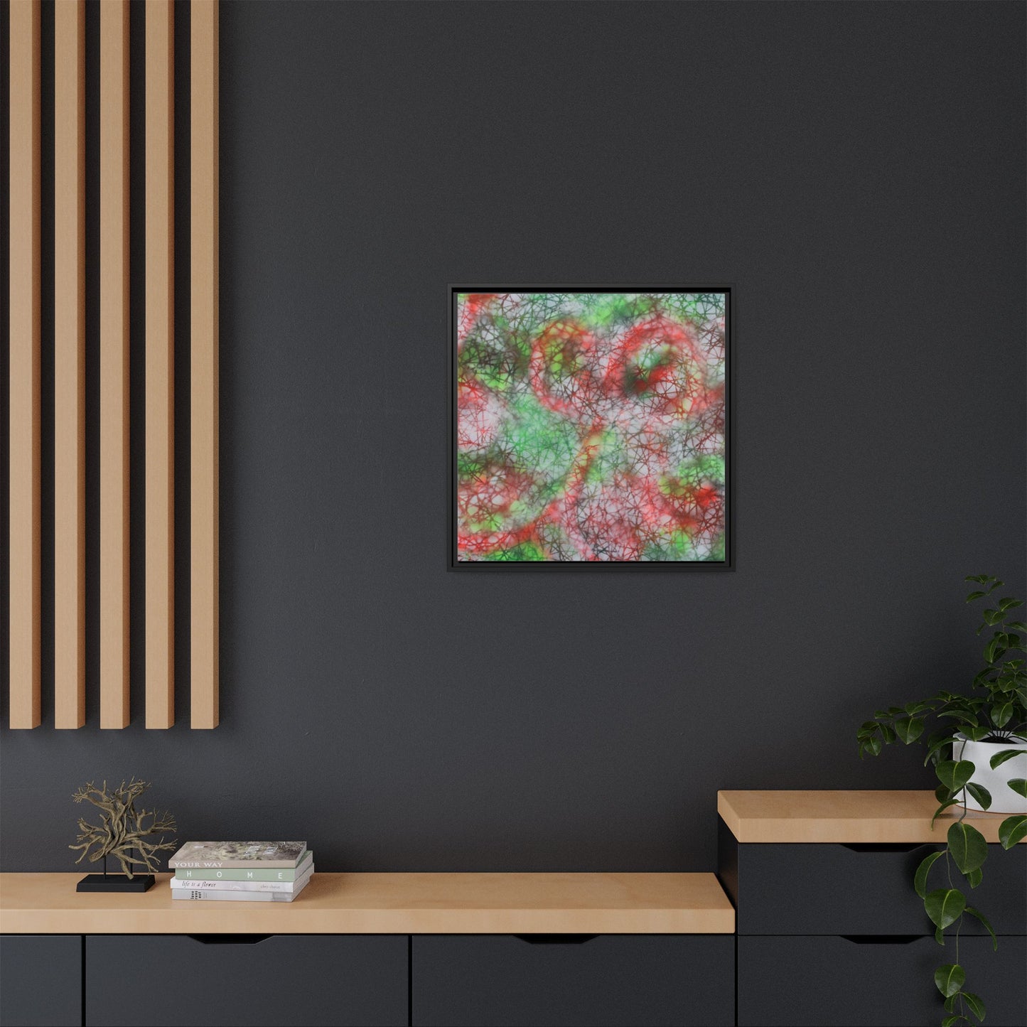 Mystic Mirage - Gallery Canvas Wraps, Square Frame