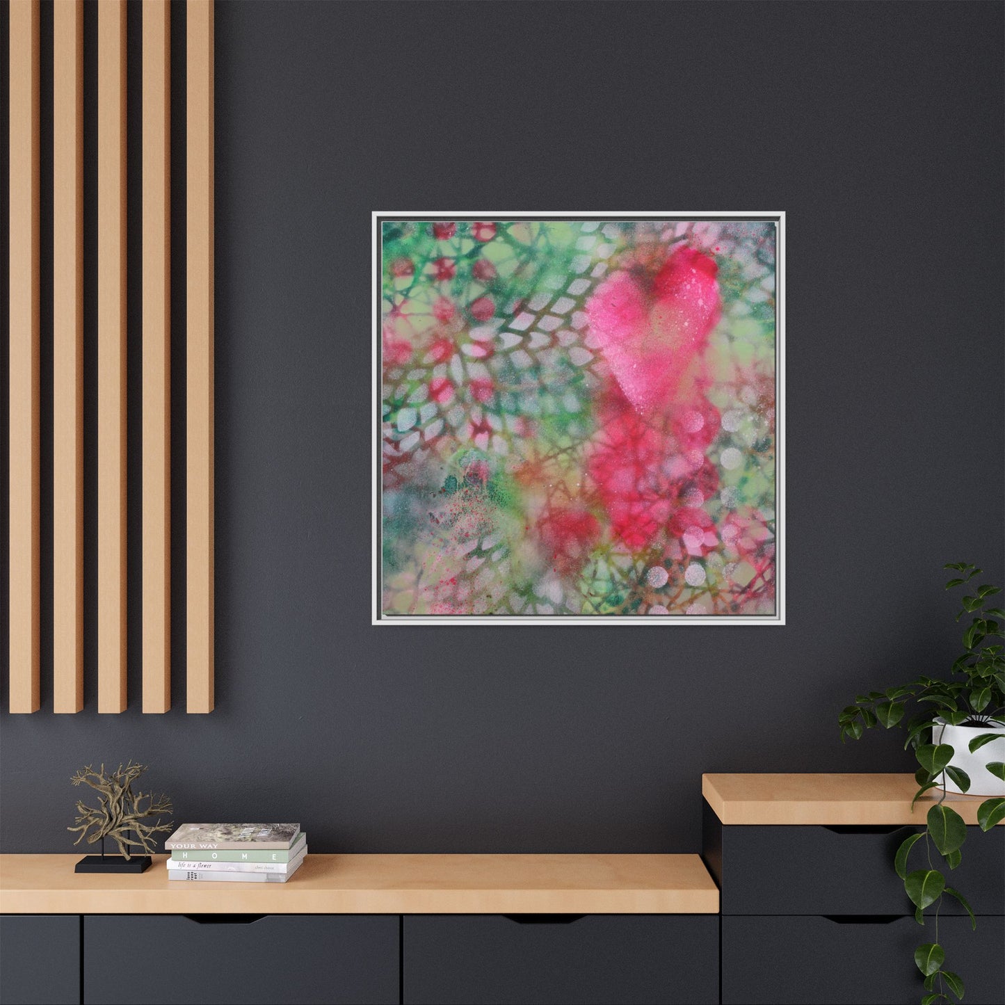 Whispers of the Cosmos - Gallery Canvas Wraps, Square Frame