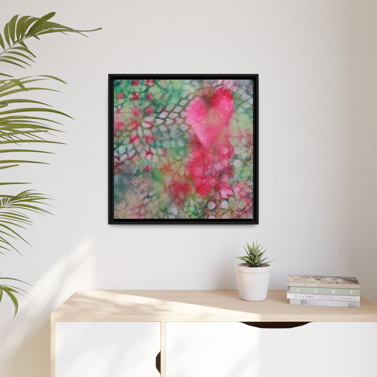 Whispers of the Cosmos - Gallery Canvas Wraps, Square Frame