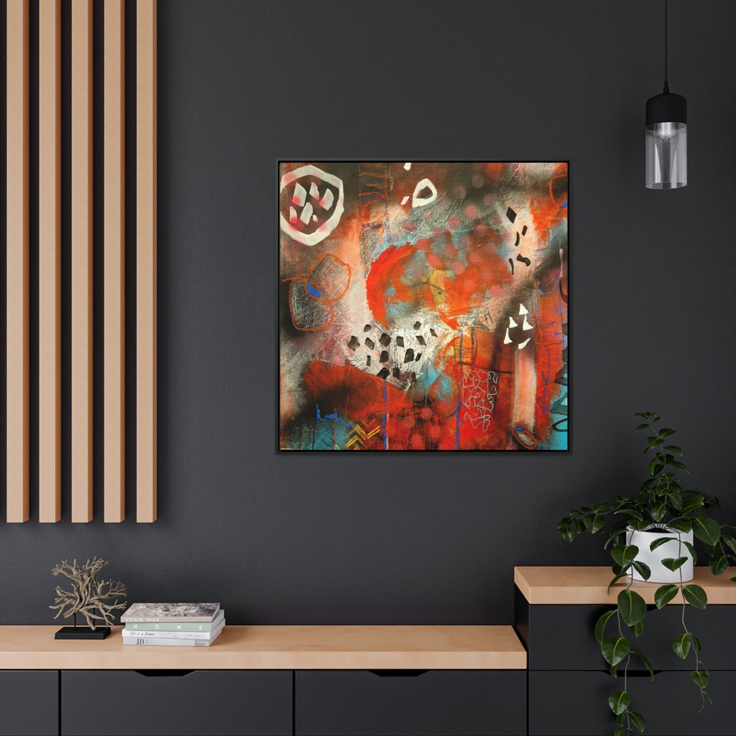 In3go - Gallery Canvas Wraps, Square Frame