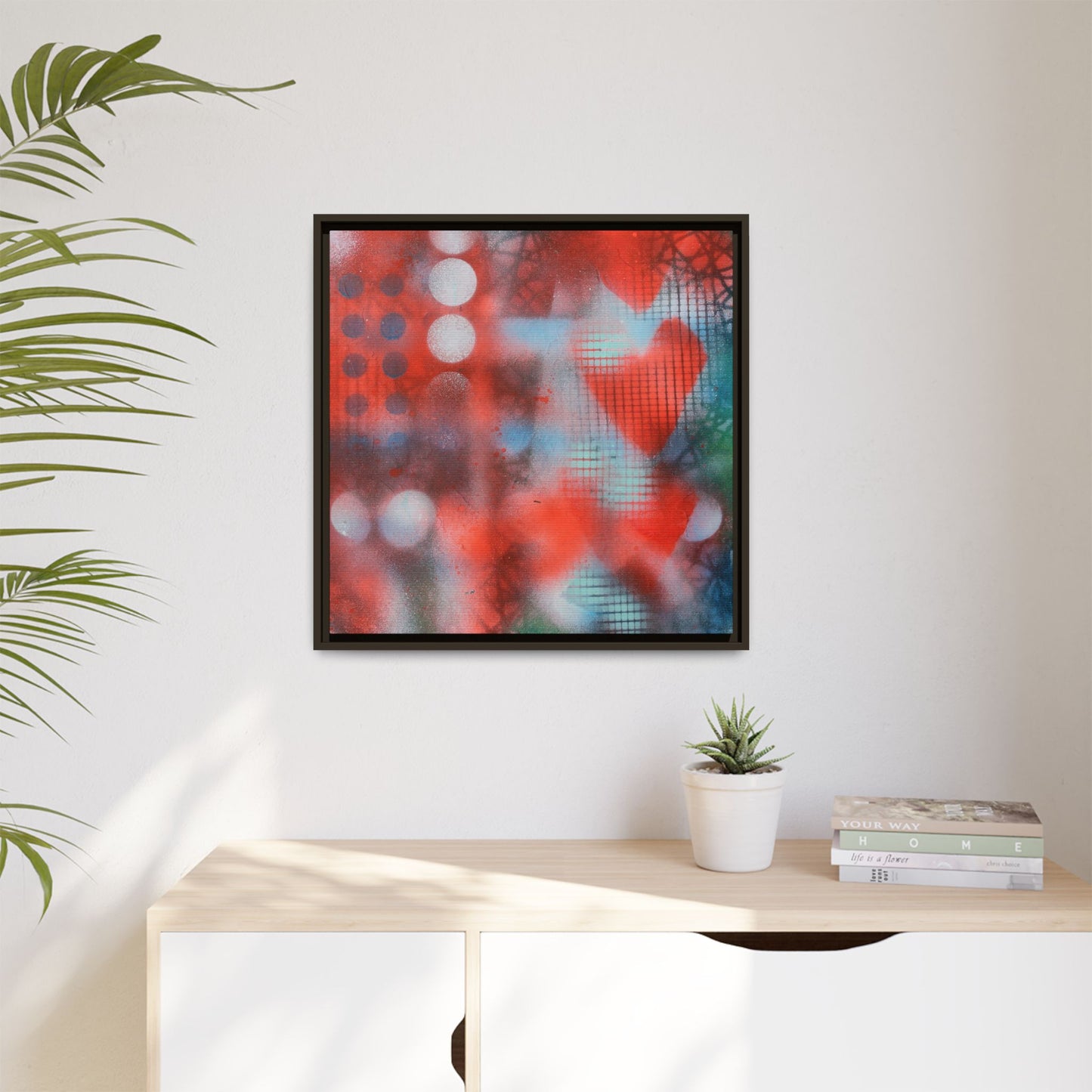 Celestial Serenade - Gallery Canvas Wraps, Square Frame