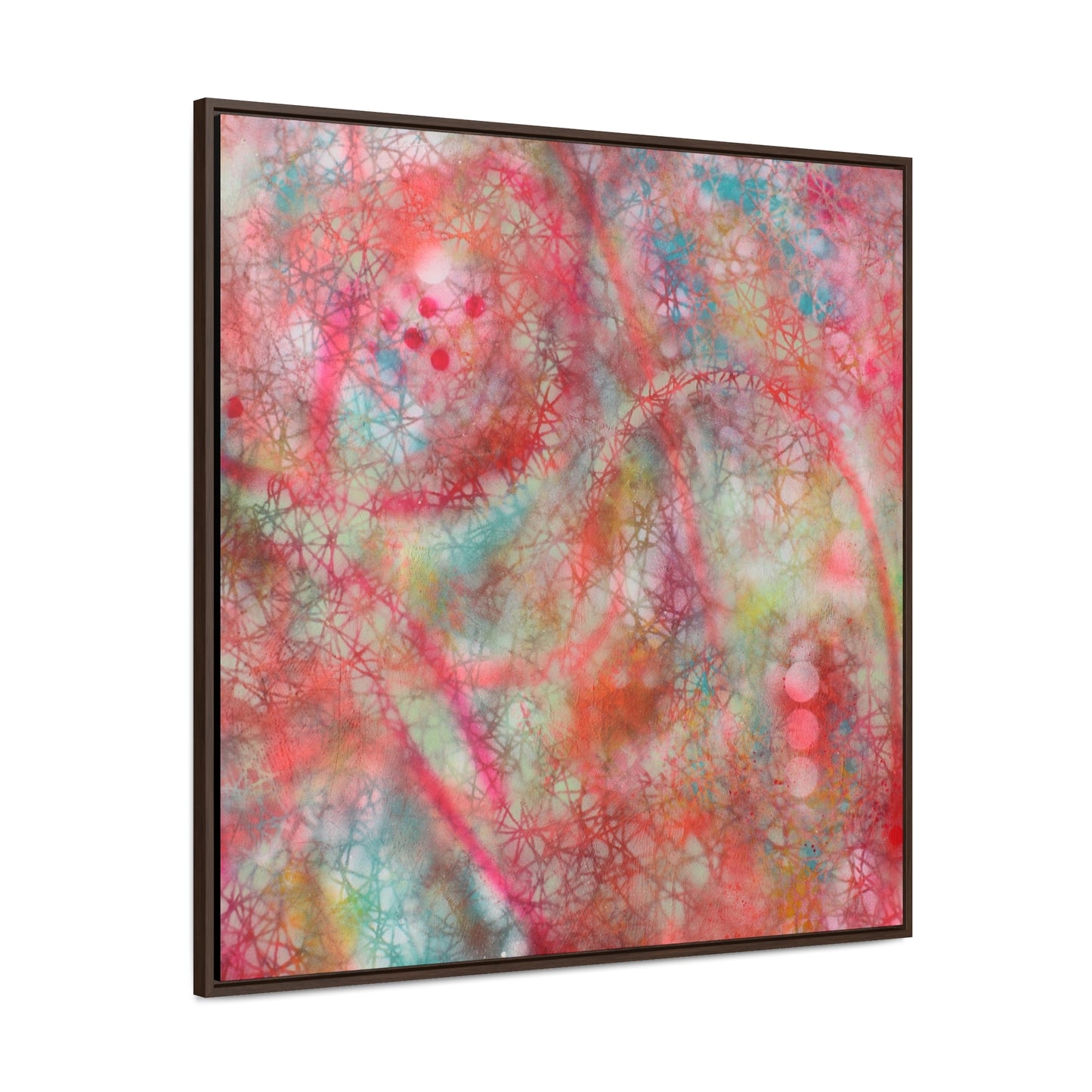 Ethereal Symphony - Gallery Canvas Wraps, Square Frame