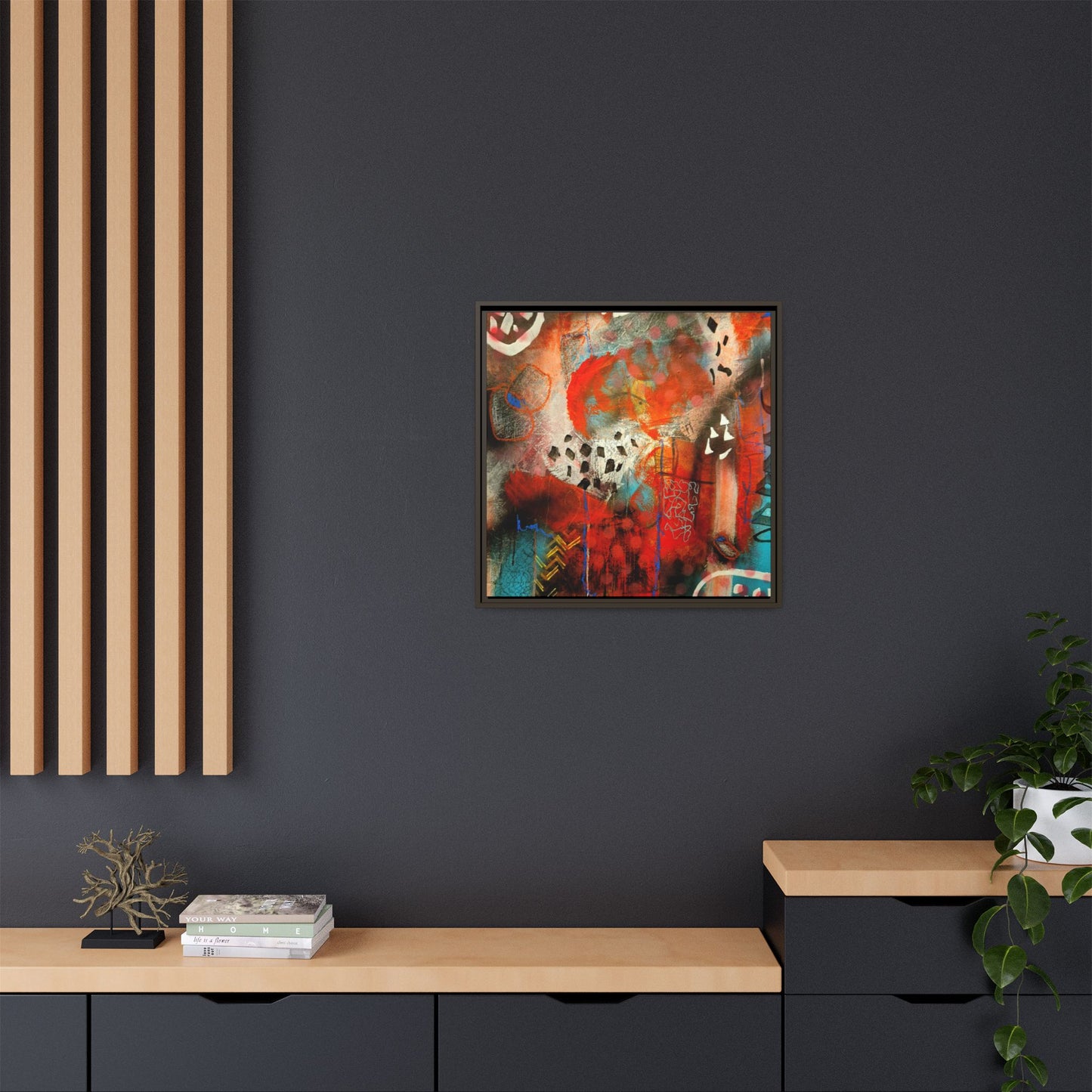 In3go - Gallery Canvas Wraps, Square Frame