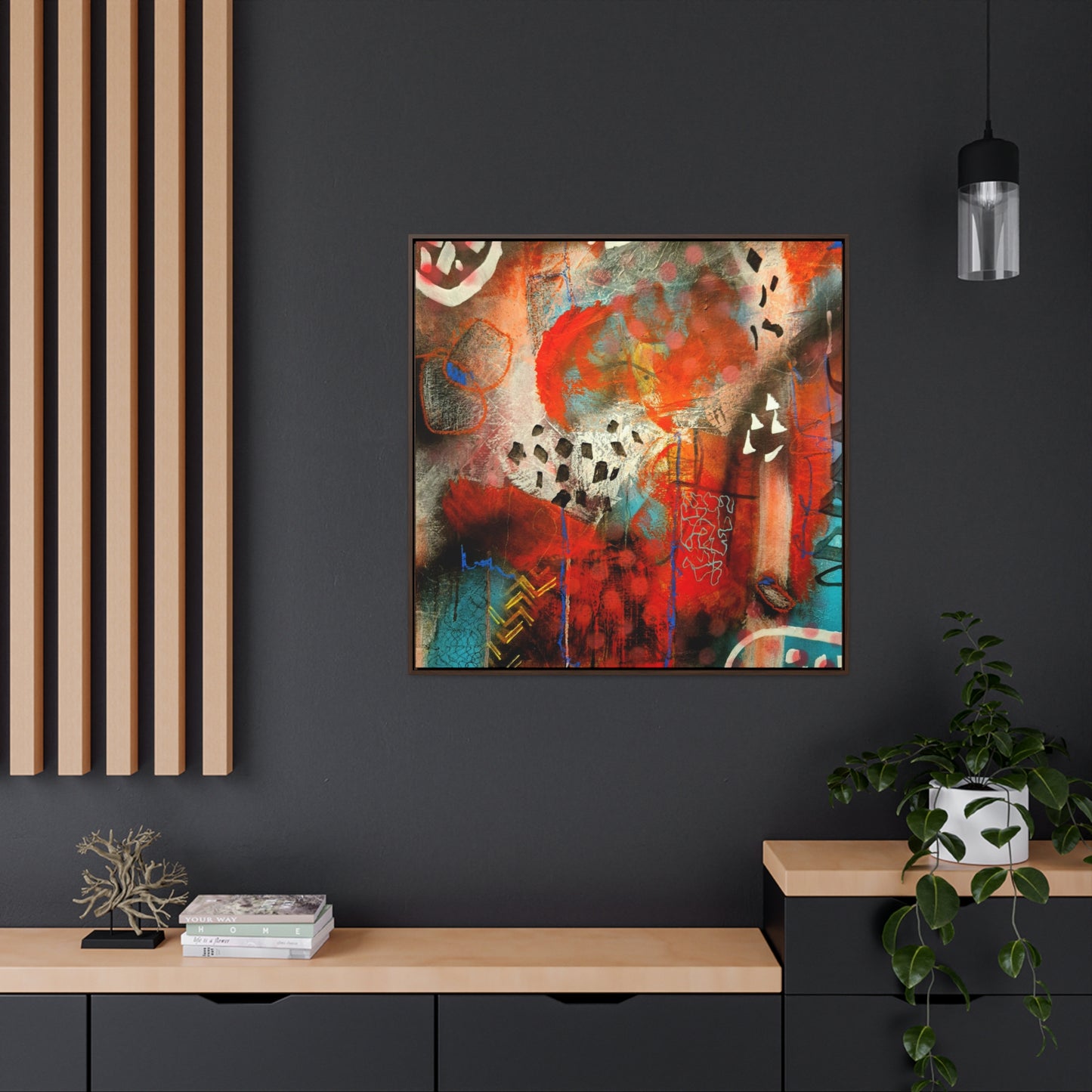 In3go - Gallery Canvas Wraps, Square Frame