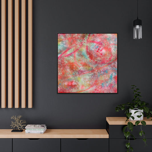 Ethereal Symphony - Gallery Canvas Wraps, Square Frame