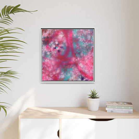 Moonlit Melody - Gallery Canvas Wraps, Square Frame