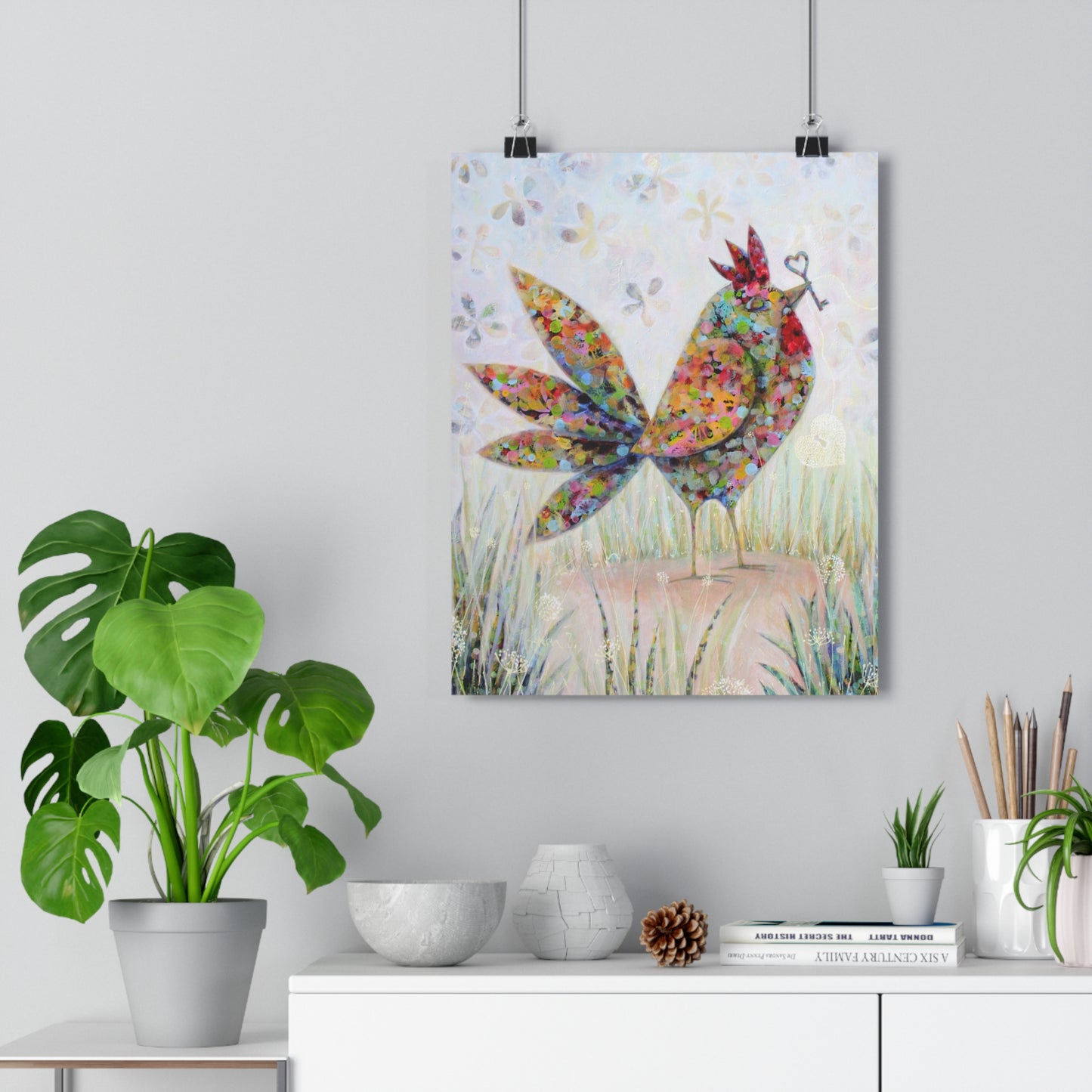 Happiness within yourself - Giclée Art Print