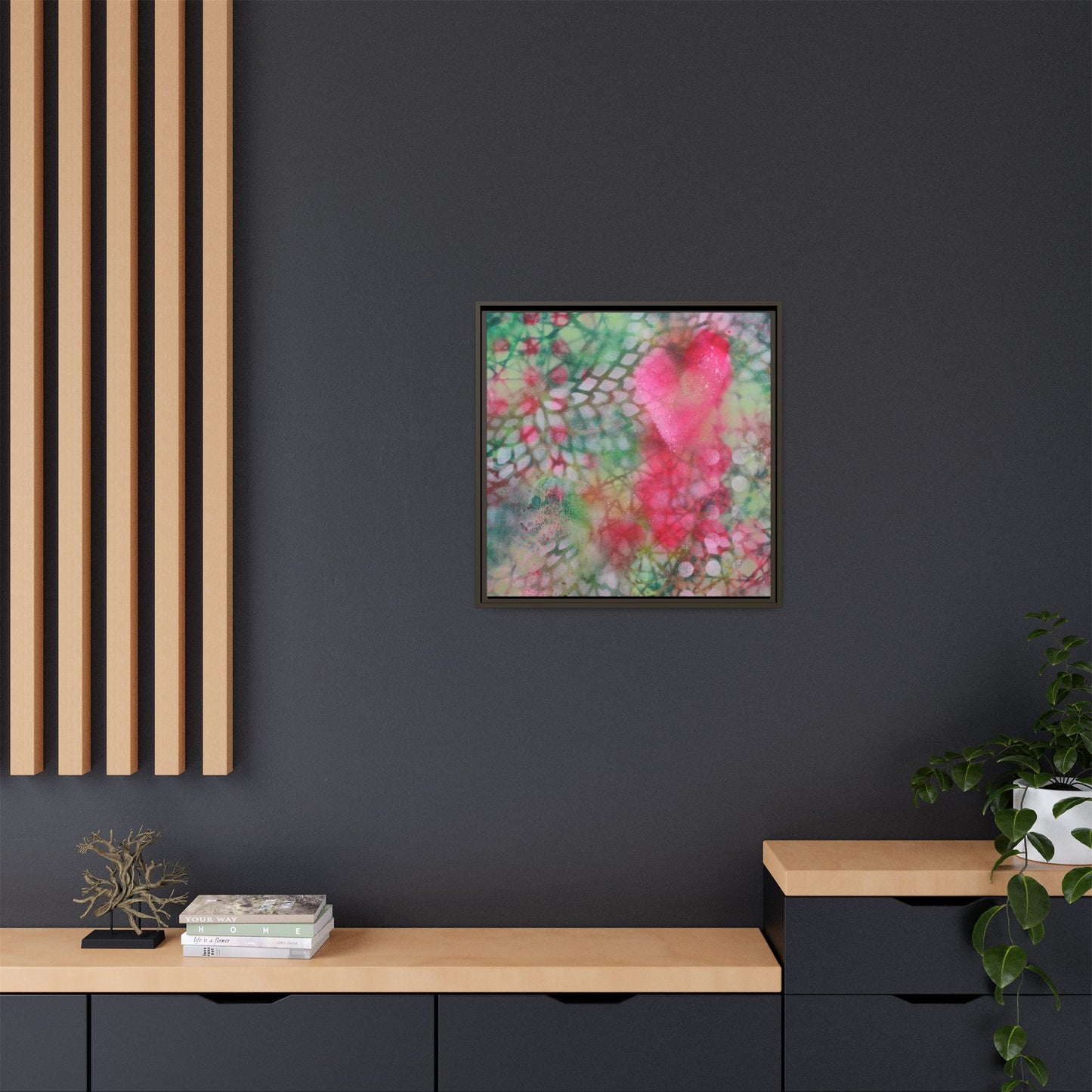 Whispers of the Cosmos - Gallery Canvas Wraps, Square Frame