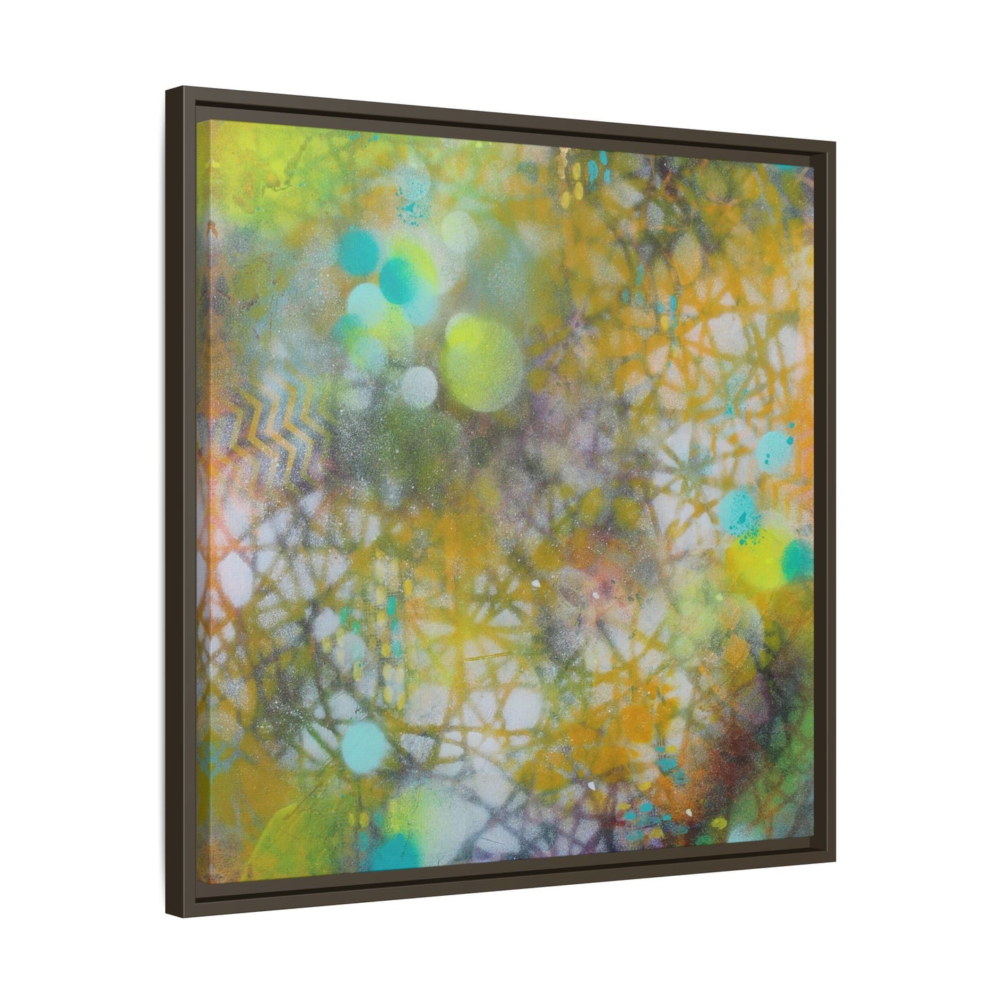 Wanderlust Waves - Gallery Canvas Wraps, Square Frame