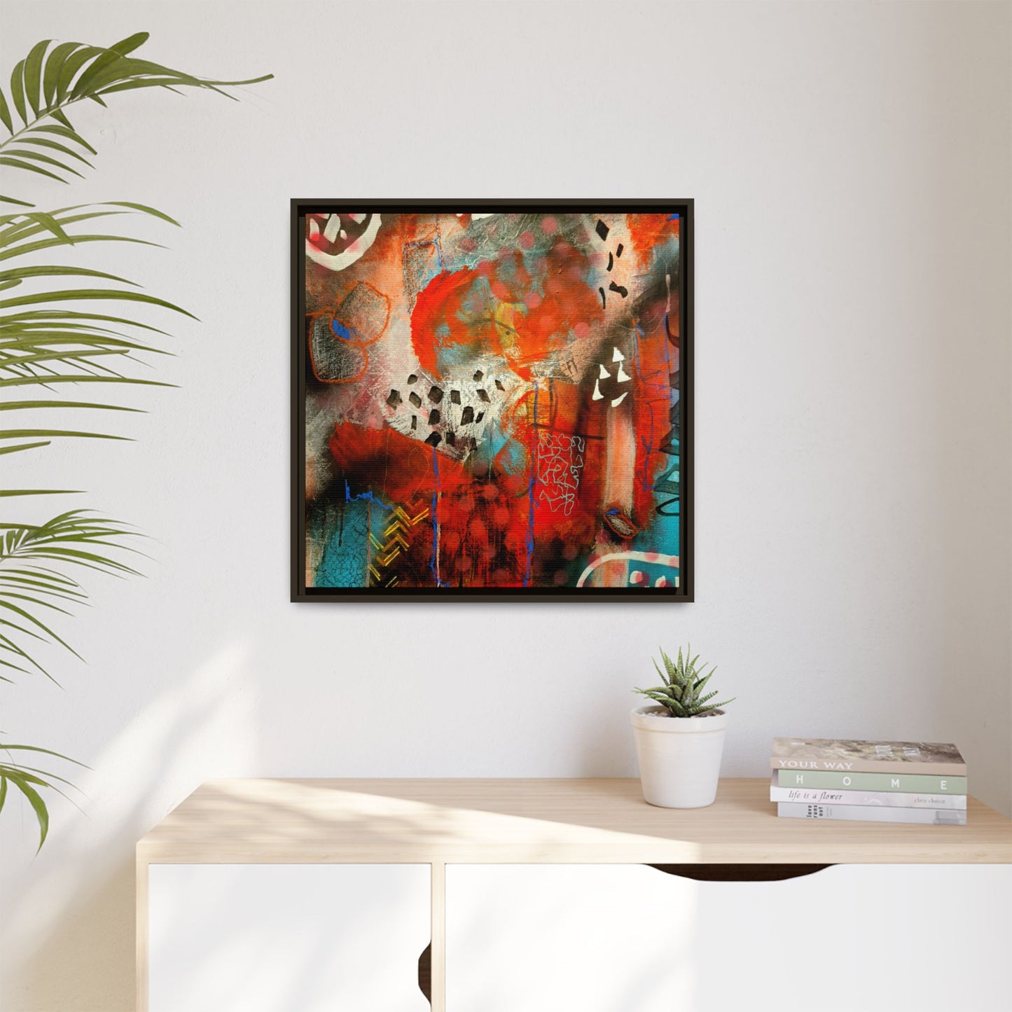 In3go - Gallery Canvas Wraps, Square Frame