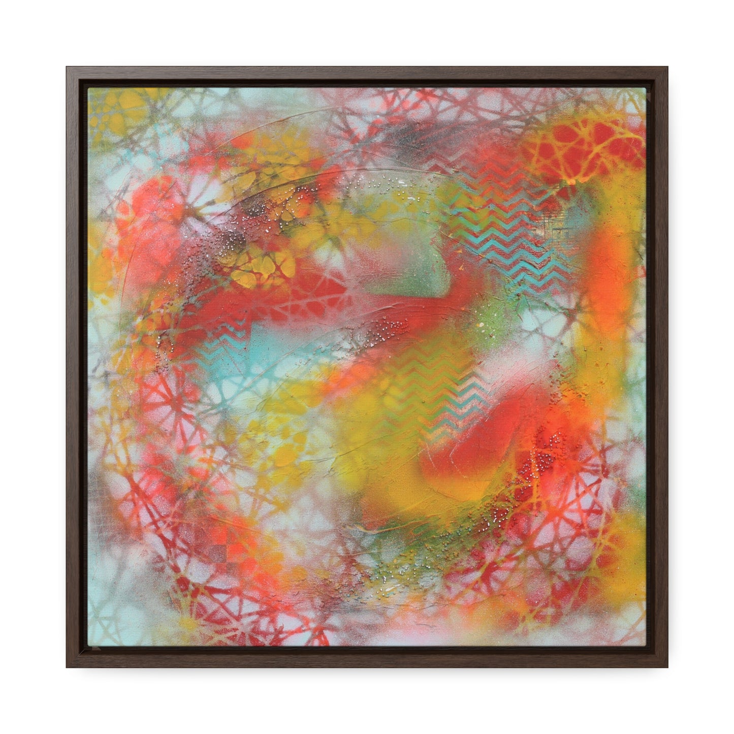 Elevated Waves - Gallery Canvas Wraps, Square Frame