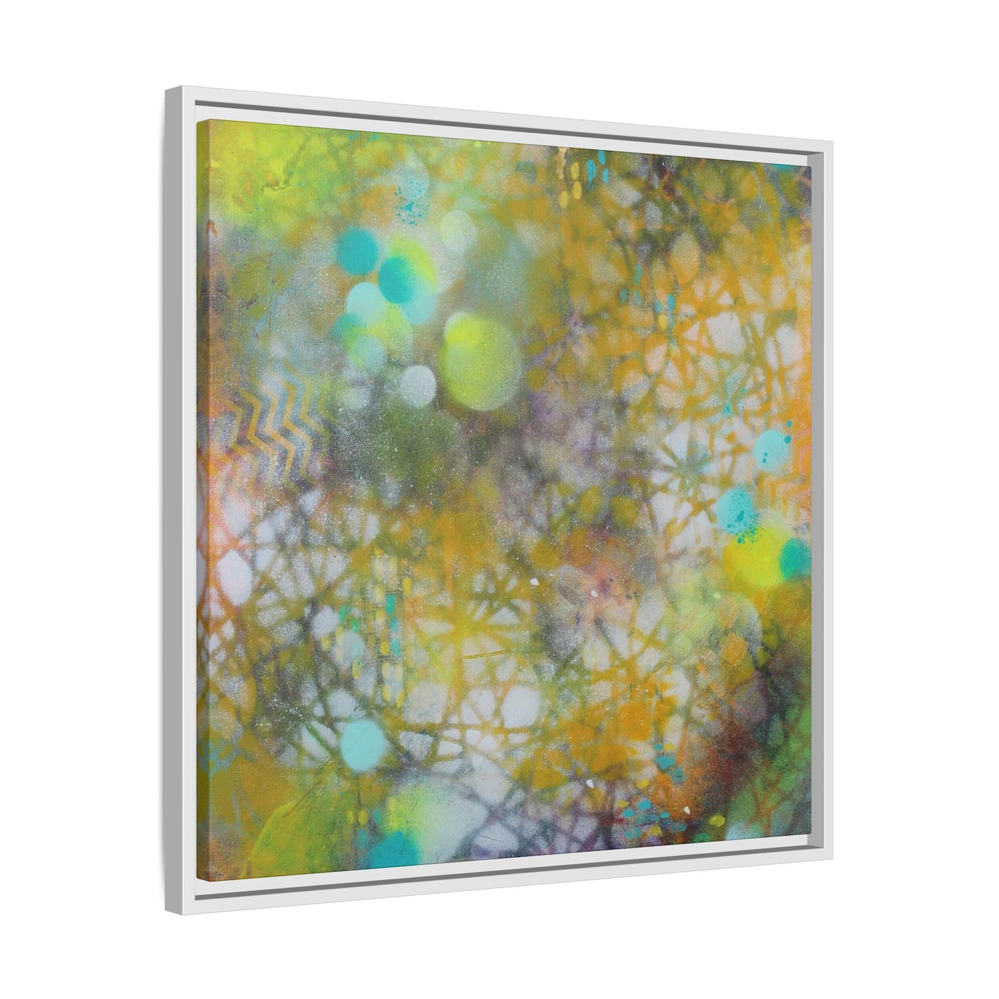 Wanderlust Waves - Gallery Canvas Wraps, Square Frame