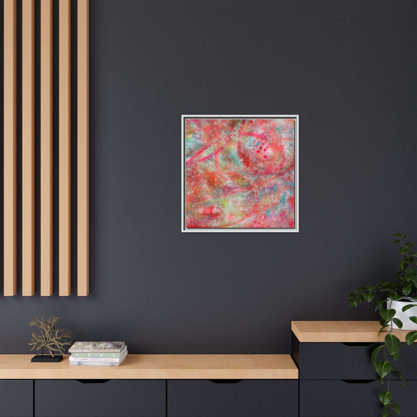Ethereal Symphony - Gallery Canvas Wraps, Square Frame