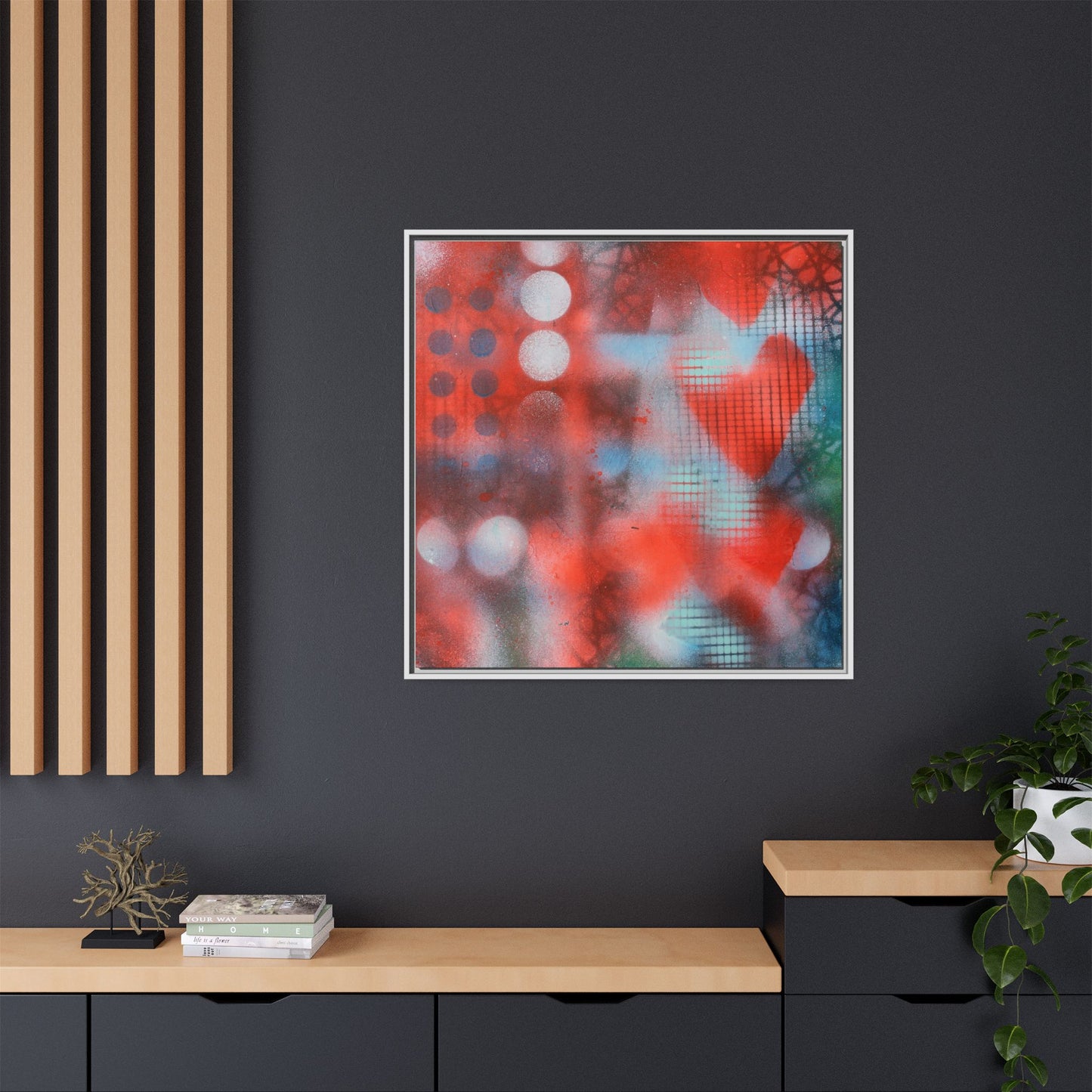 Celestial Serenade - Gallery Canvas Wraps, Square Frame