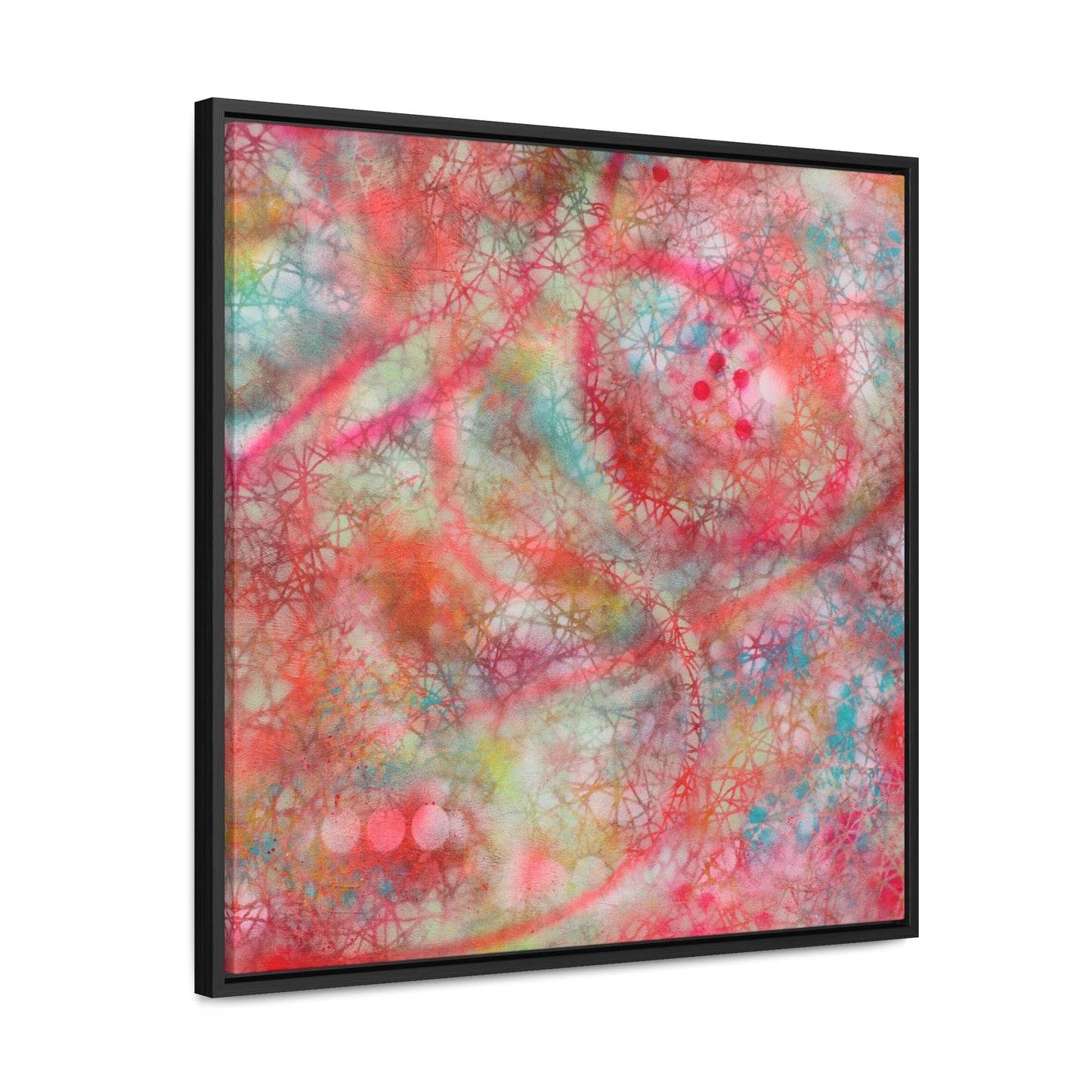 Ethereal Symphony - Gallery Canvas Wraps, Square Frame