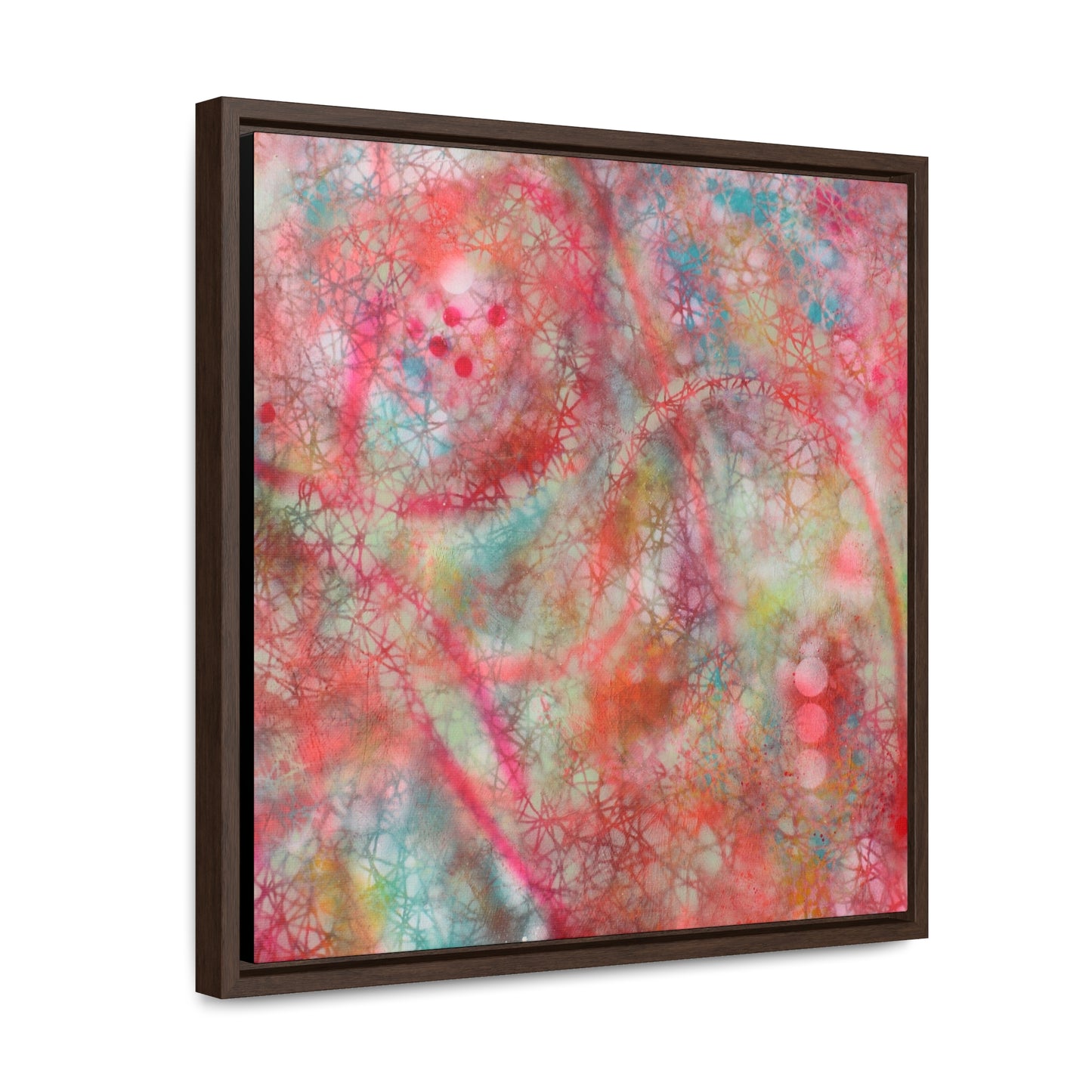 Ethereal Symphony - Gallery Canvas Wraps, Square Frame