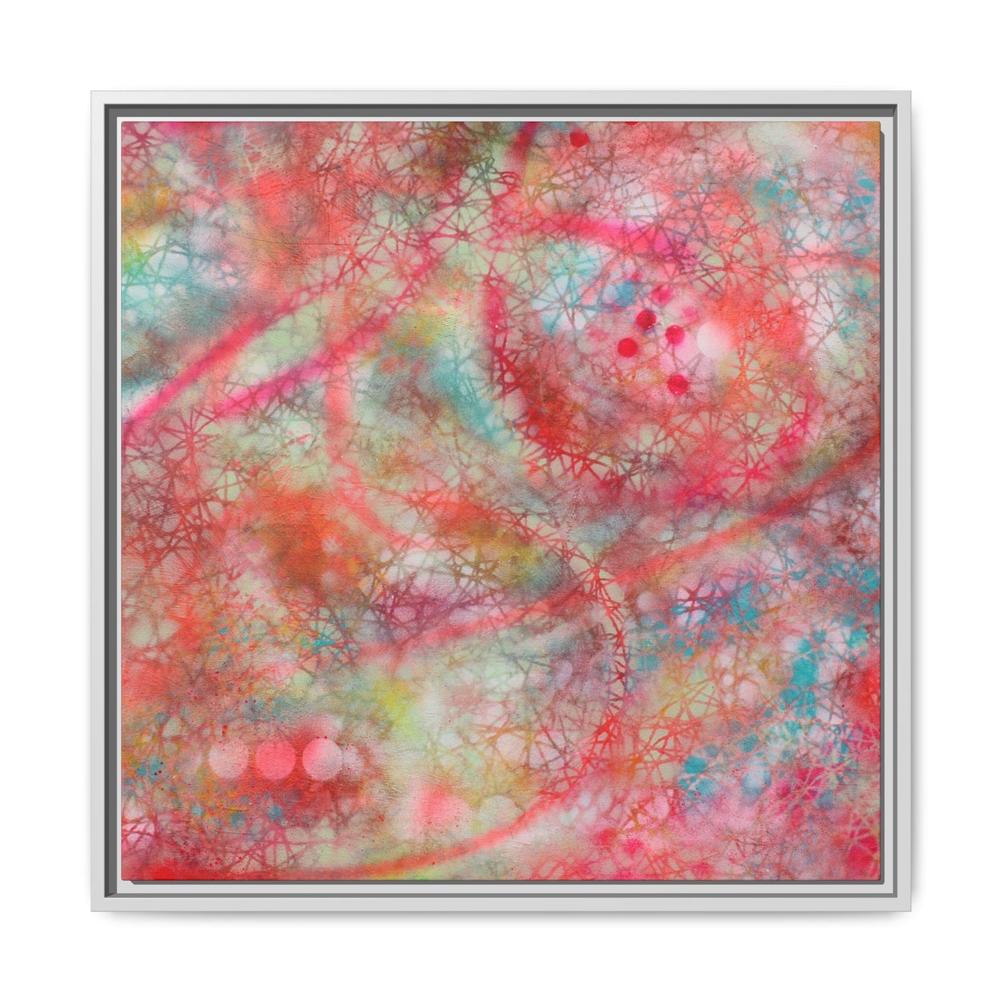 Ethereal Symphony - Gallery Canvas Wraps, Square Frame