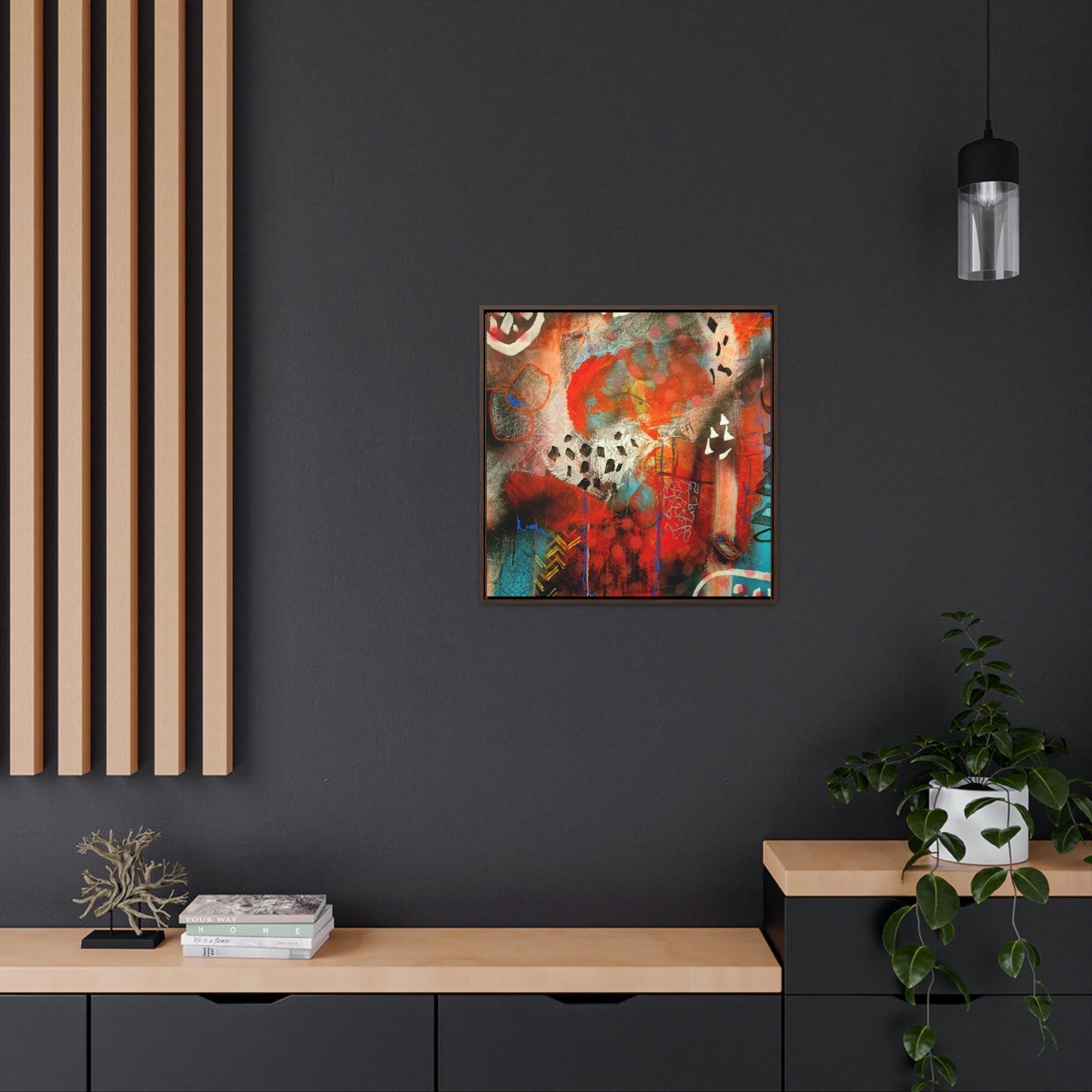 In3go - Gallery Canvas Wraps, Square Frame