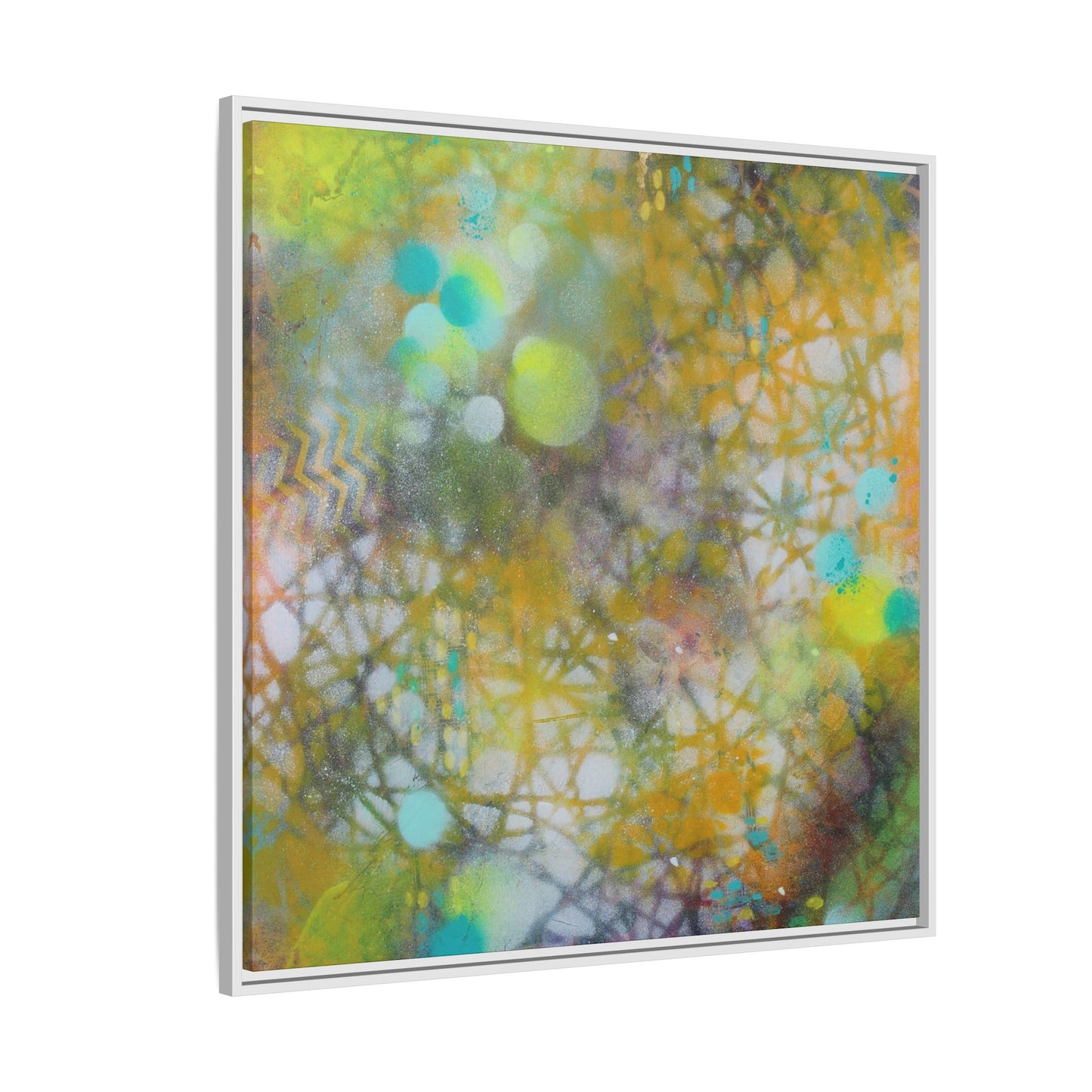Wanderlust Waves - Gallery Canvas Wraps, Square Frame