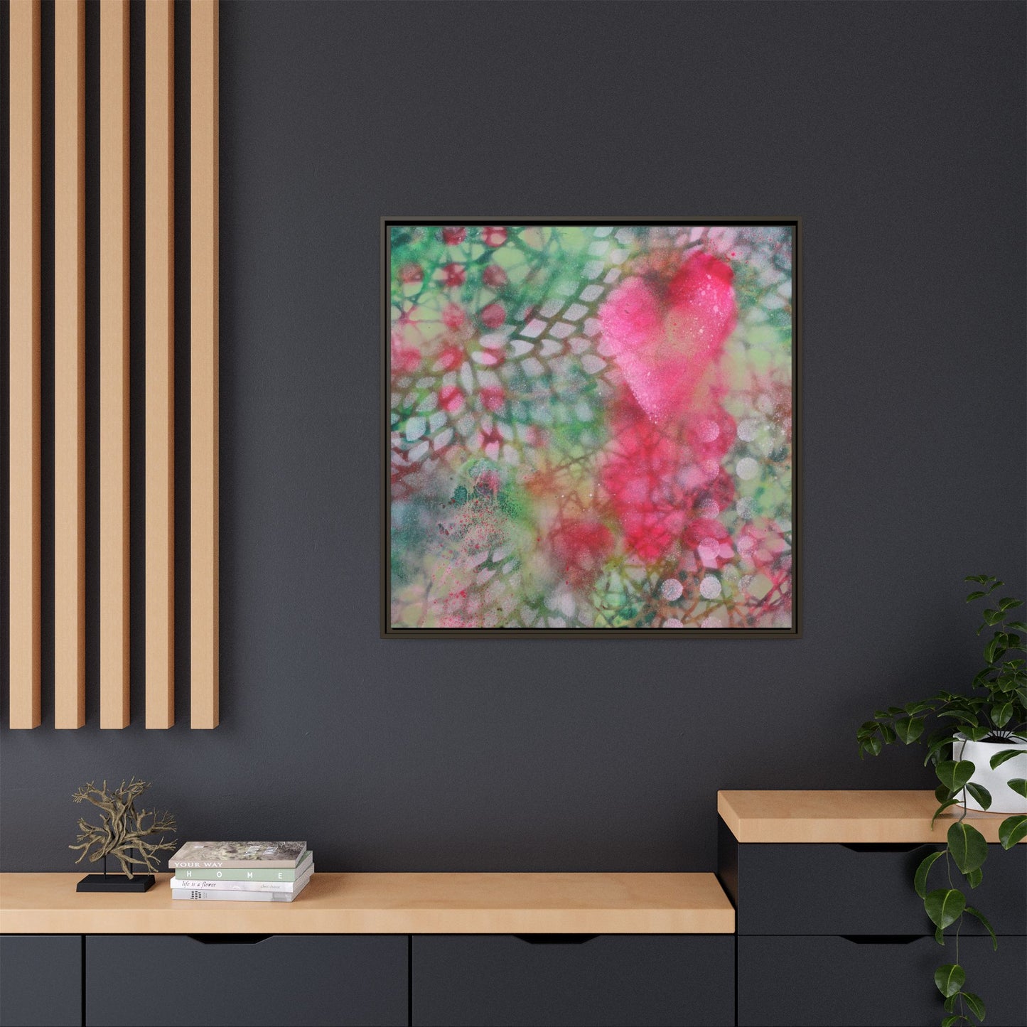 Whispers of the Cosmos - Gallery Canvas Wraps, Square Frame