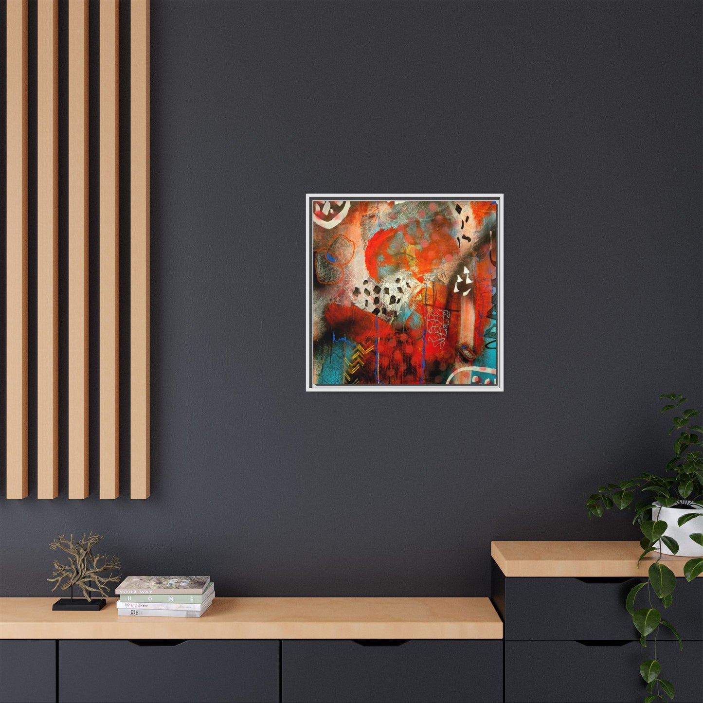 In3go - Gallery Canvas Wraps, Square Frame