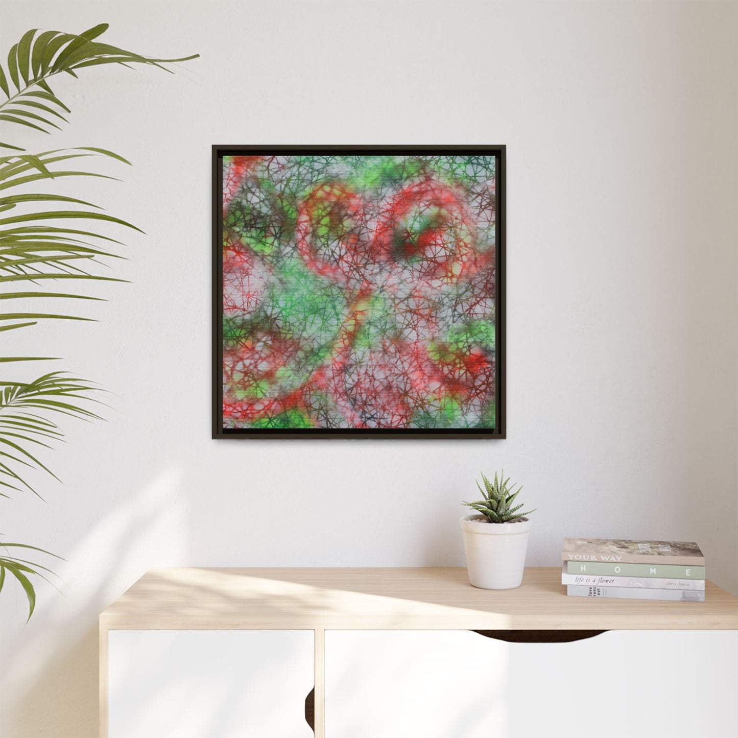 Mystic Mirage - Gallery Canvas Wraps, Square Frame