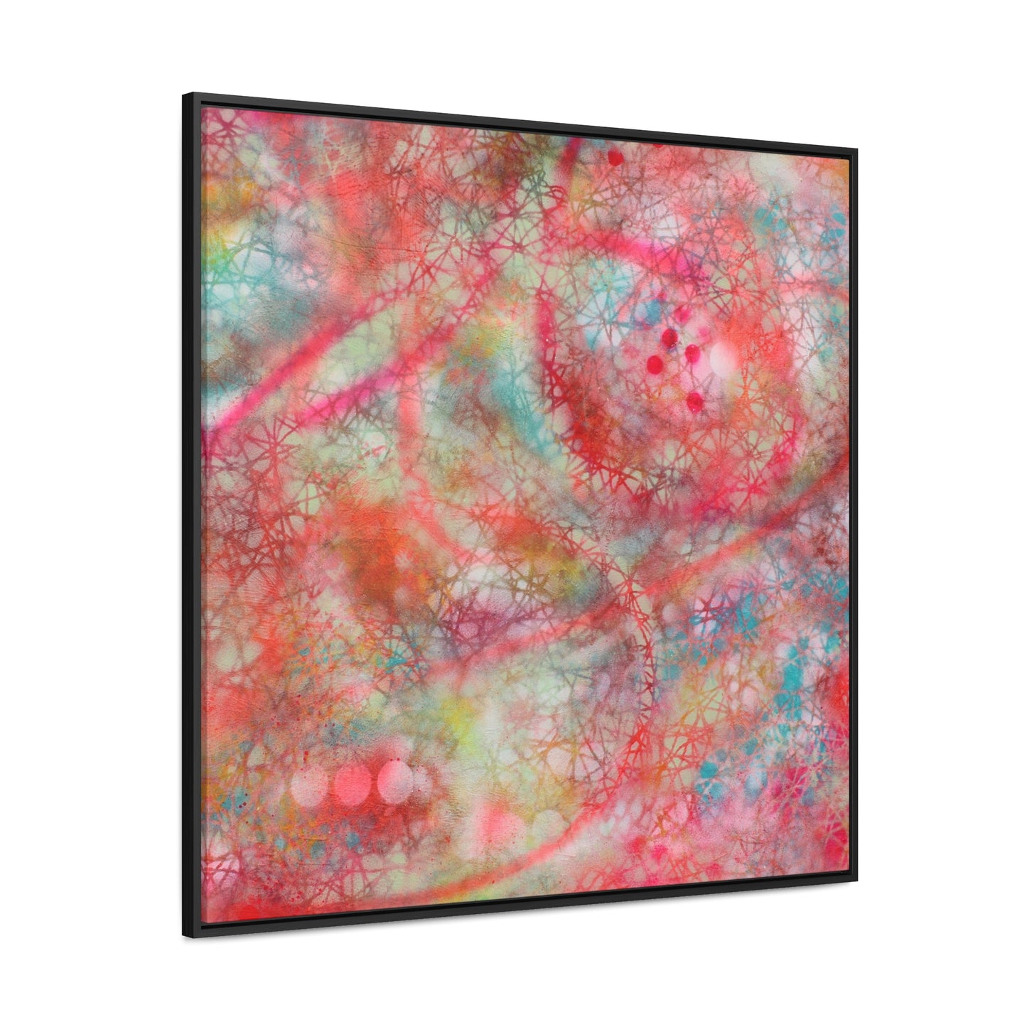 Ethereal Symphony - Gallery Canvas Wraps, Square Frame