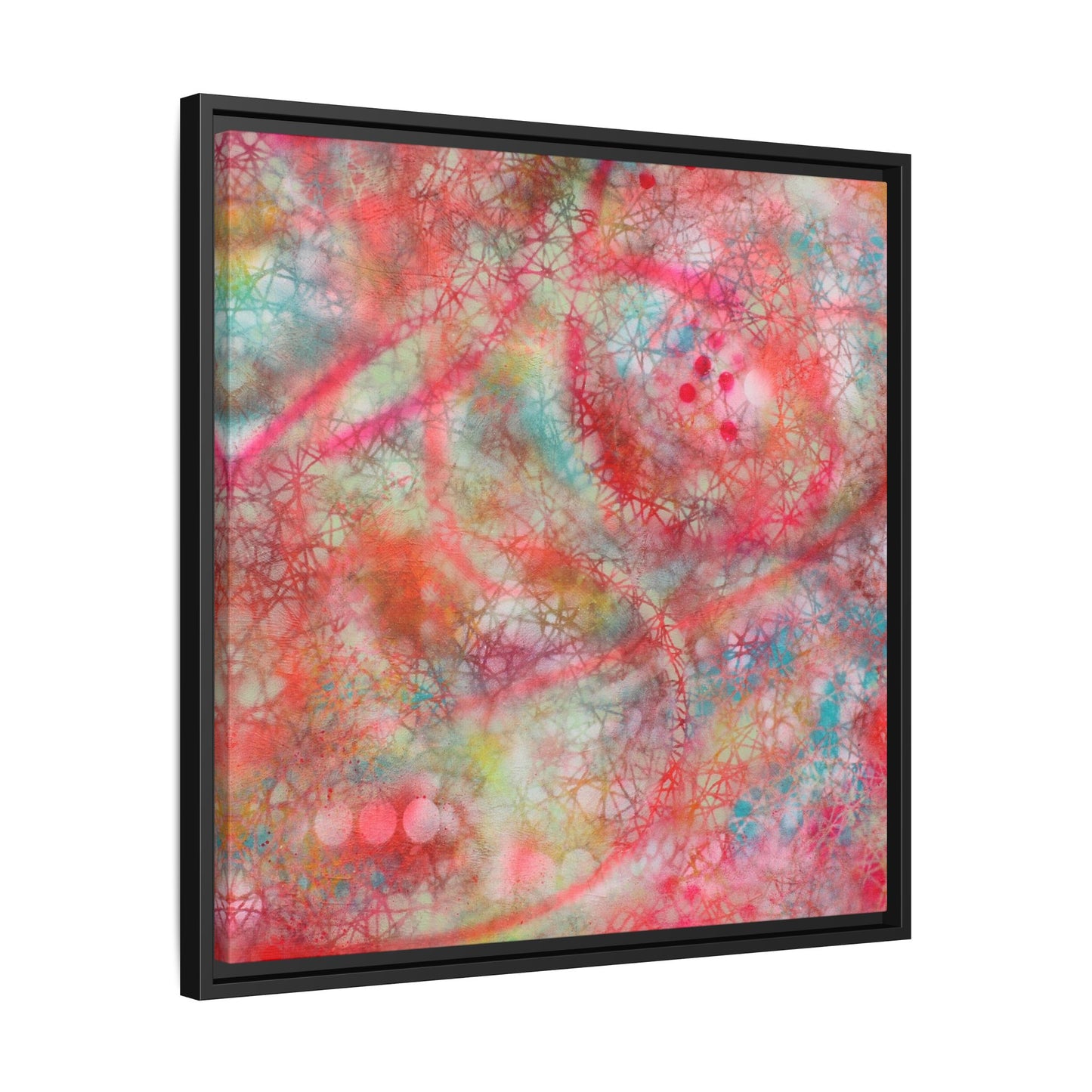 Ethereal Symphony - Gallery Canvas Wraps, Square Frame