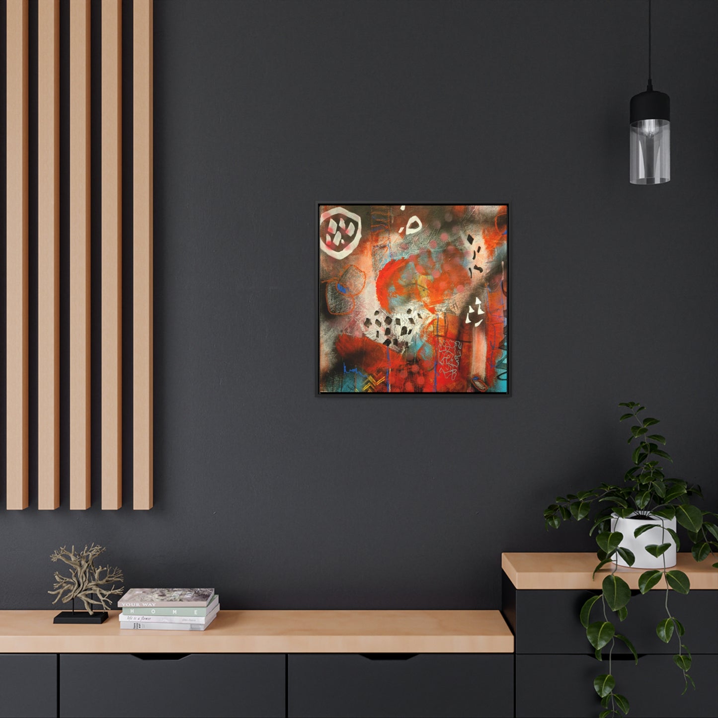 In3go - Gallery Canvas Wraps, Square Frame