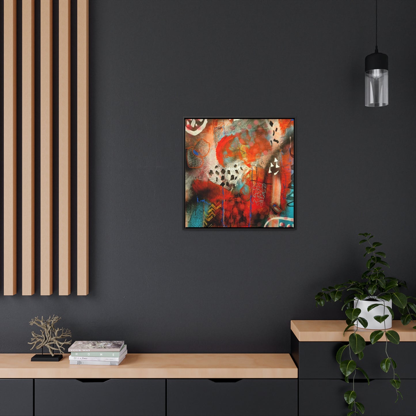 In3go - Gallery Canvas Wraps, Square Frame