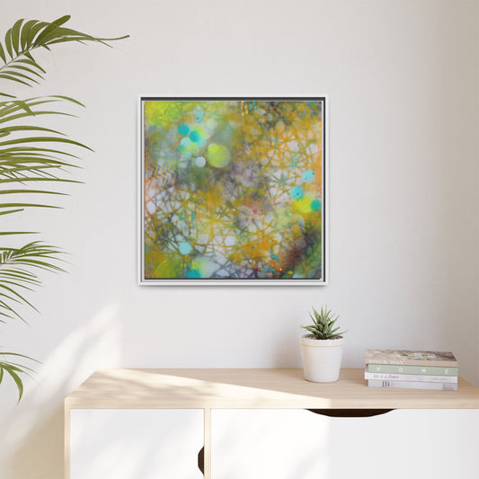Wanderlust Waves - Gallery Canvas Wraps, Square Frame