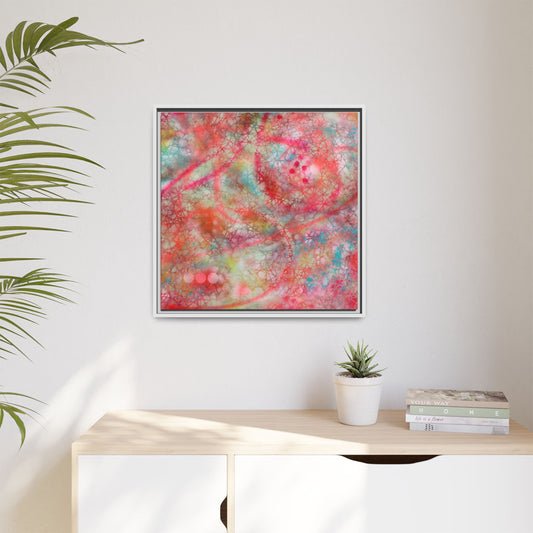 Ethereal Symphony - Gallery Canvas Wraps, Square Frame