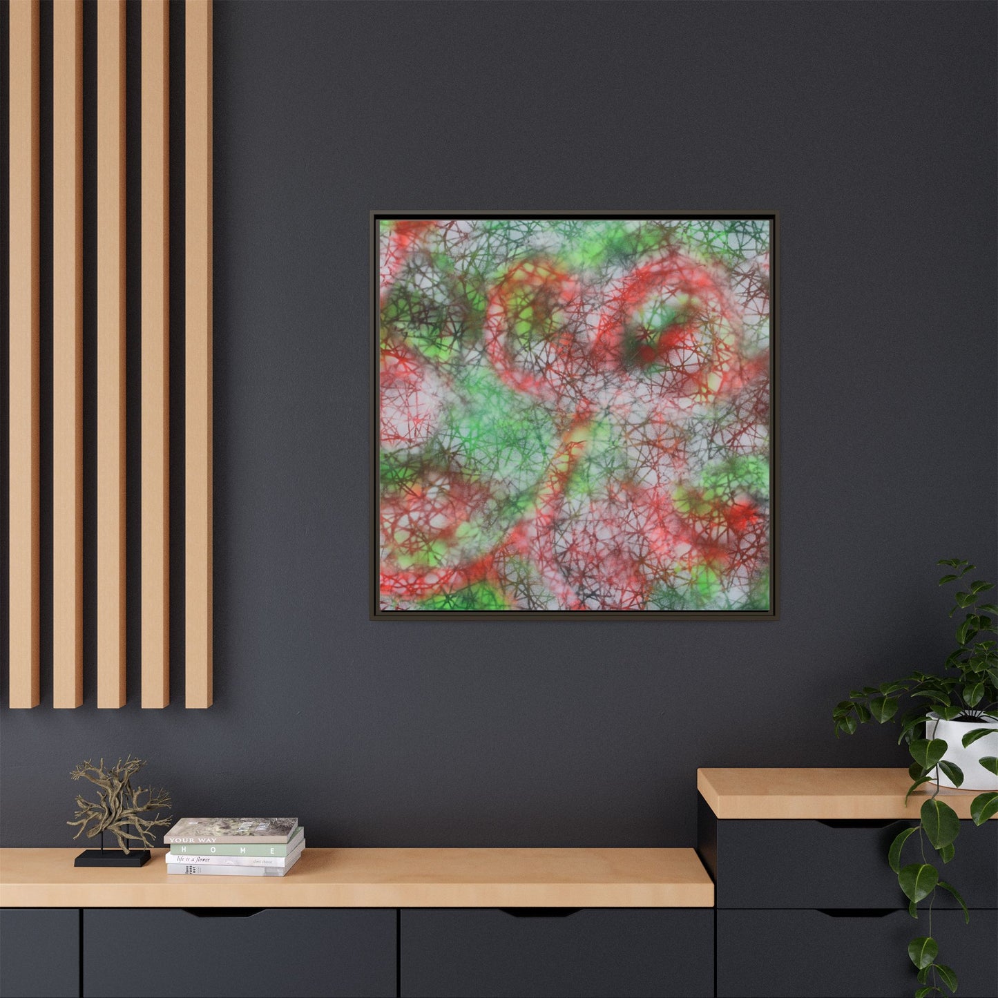 Mystic Mirage - Gallery Canvas Wraps, Square Frame