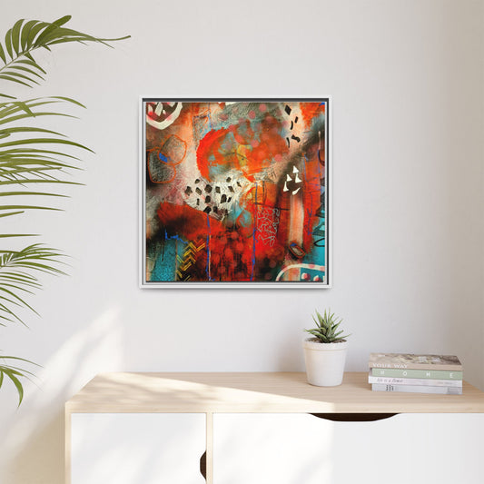 In3go - Gallery Canvas Wraps, Square Frame
