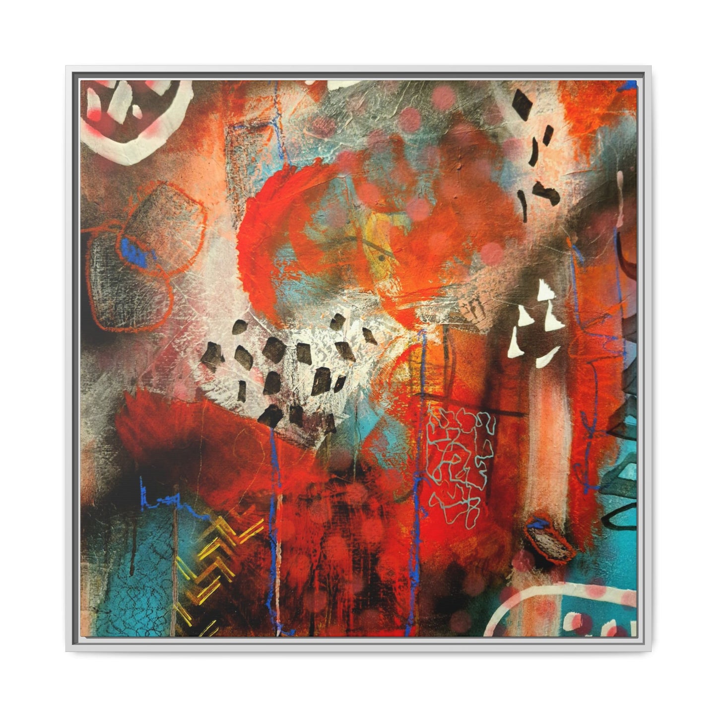 In3go - Gallery Canvas Wraps, Square Frame