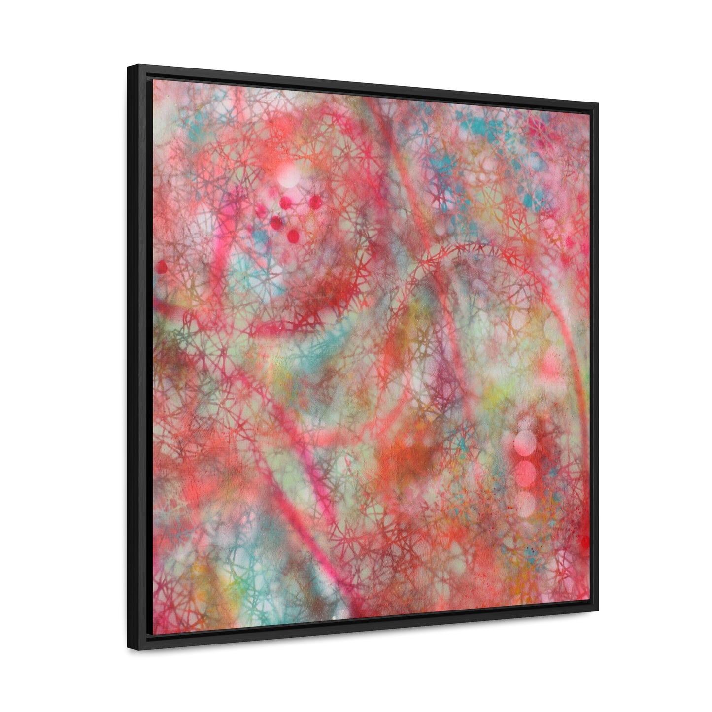 Ethereal Symphony - Gallery Canvas Wraps, Square Frame