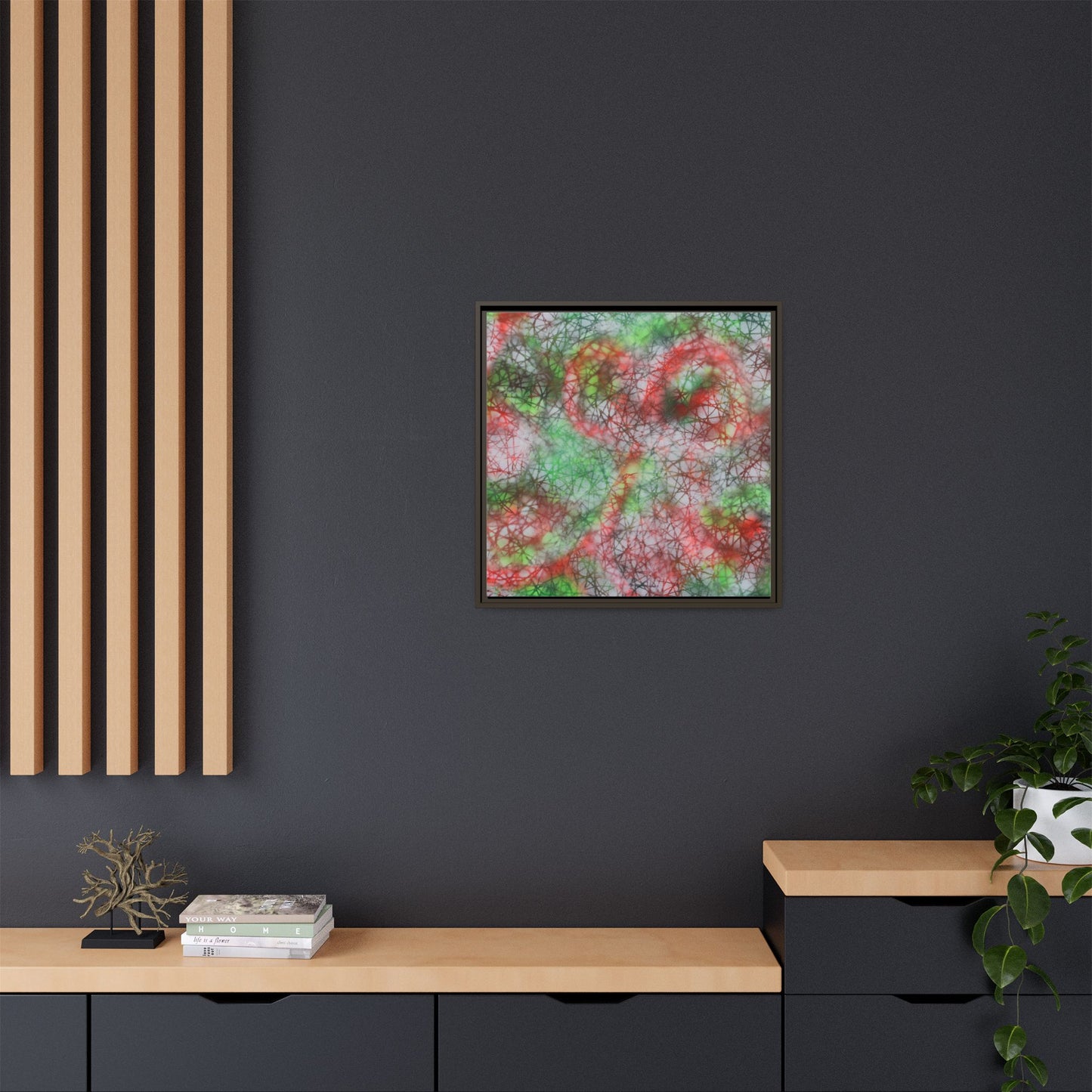 Mystic Mirage - Gallery Canvas Wraps, Square Frame